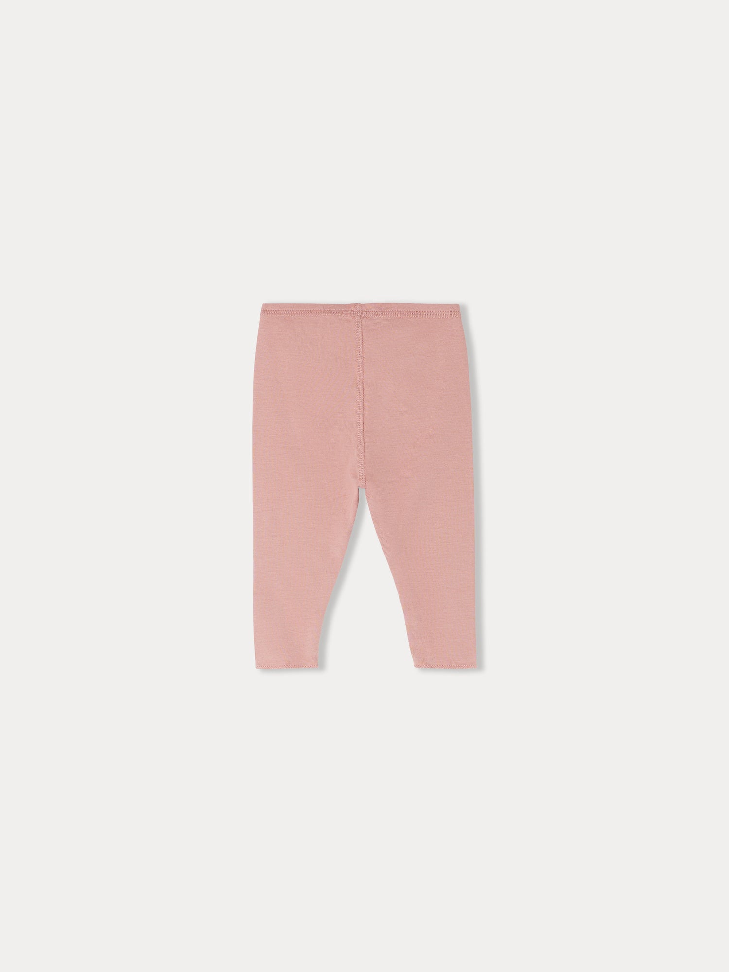 Baby Girls Pink Cotton Leggings