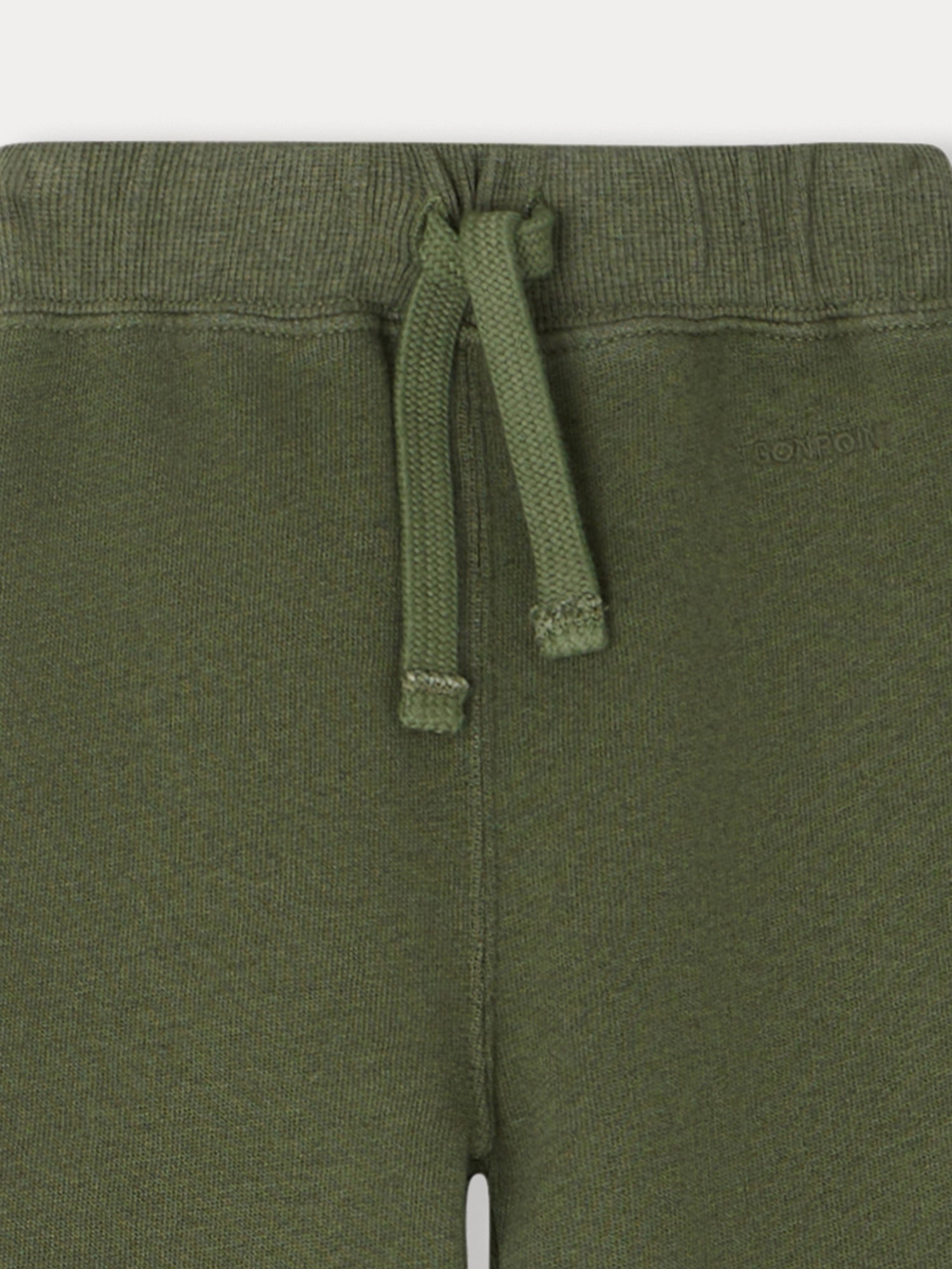 Baby Boys Green Cotton Trousers