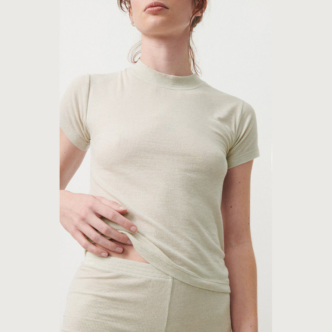 Women Beige T-Shirt