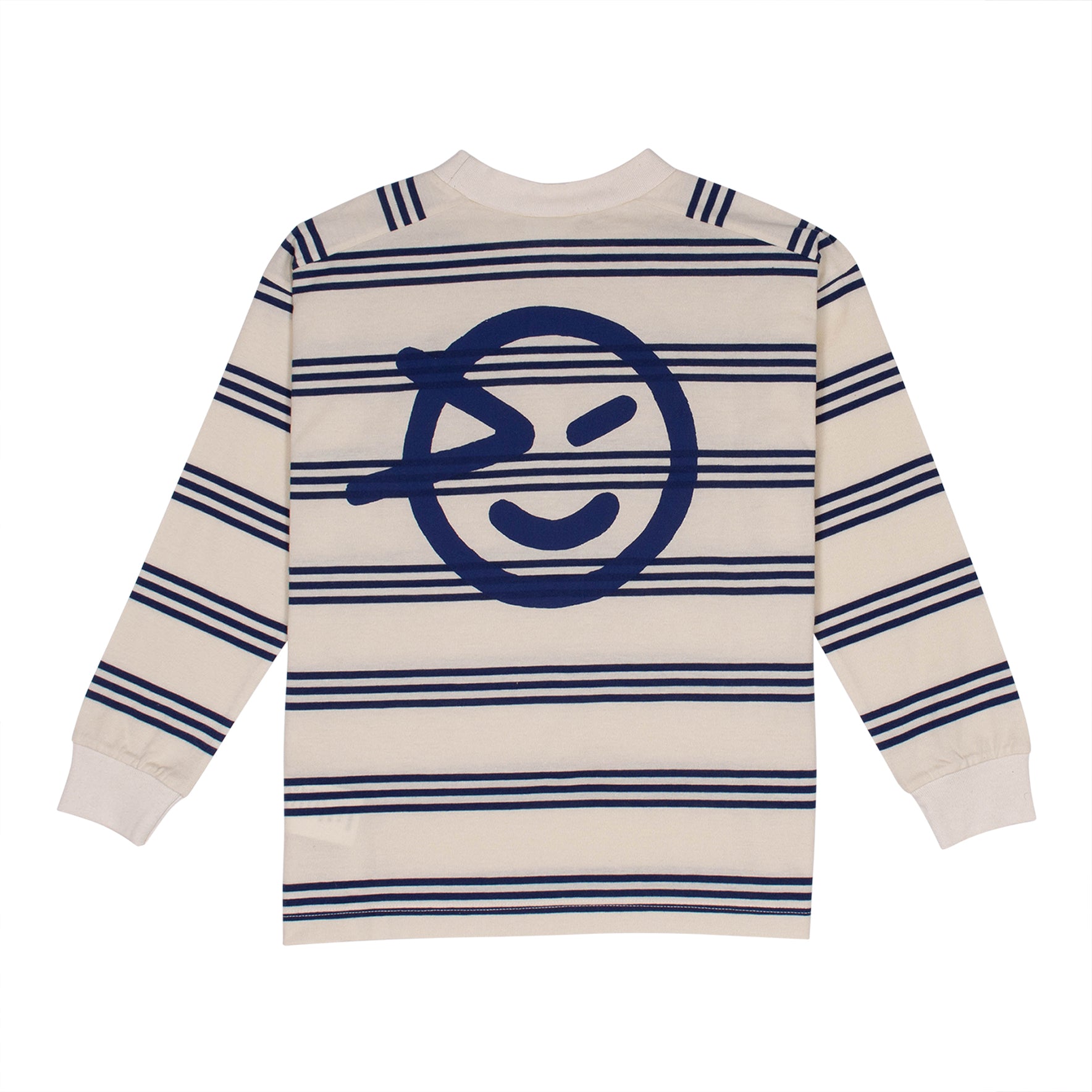 Boys & Girls Navy Stripes Cotton T-Shirt