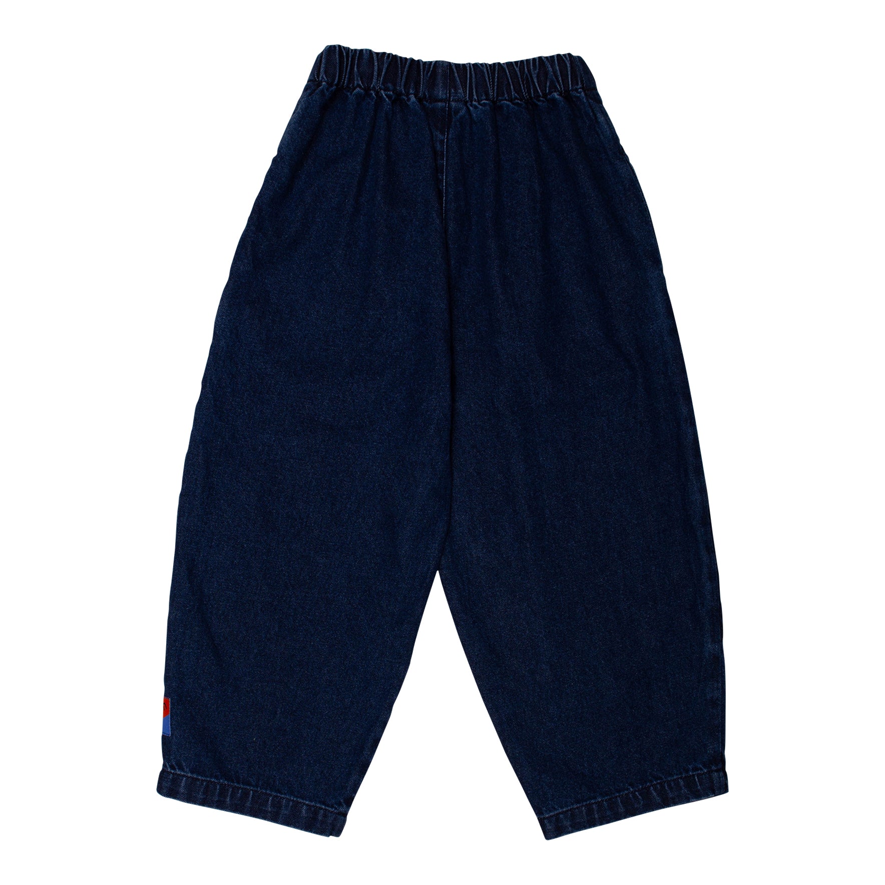 Boys & Girls Dark Blue Denim Trousers