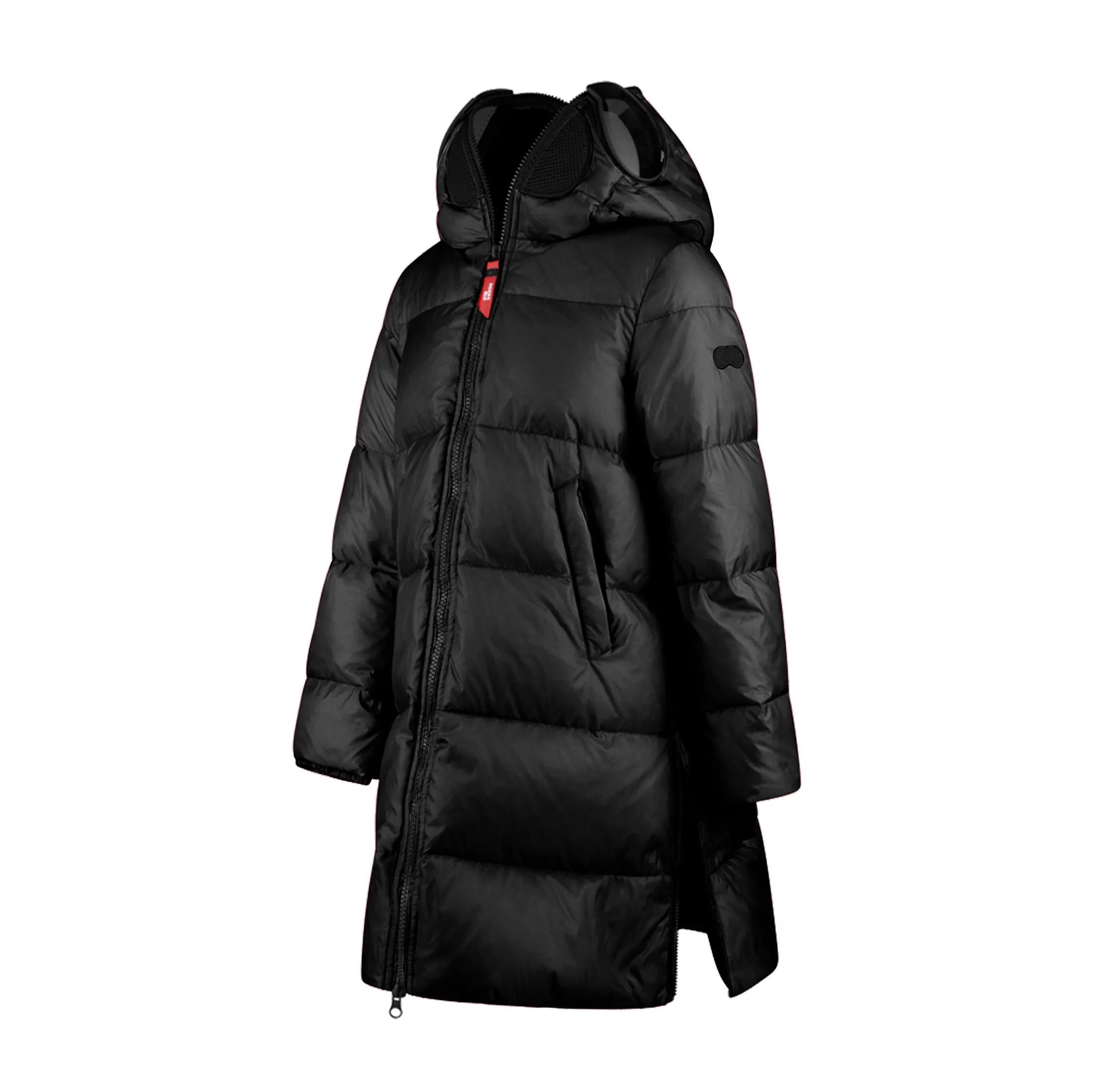 Girls Black Padded Down Coat