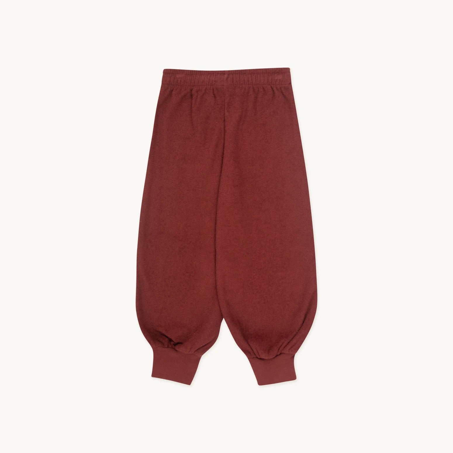 Boys & Girls Wine Red Cotton Trousers