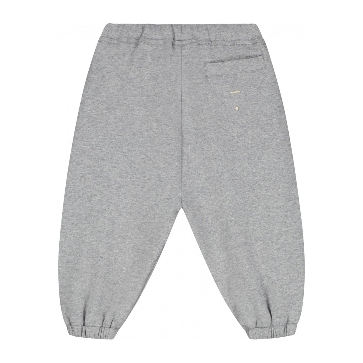 Baby Boys & Girls Grey Cotton Trousers