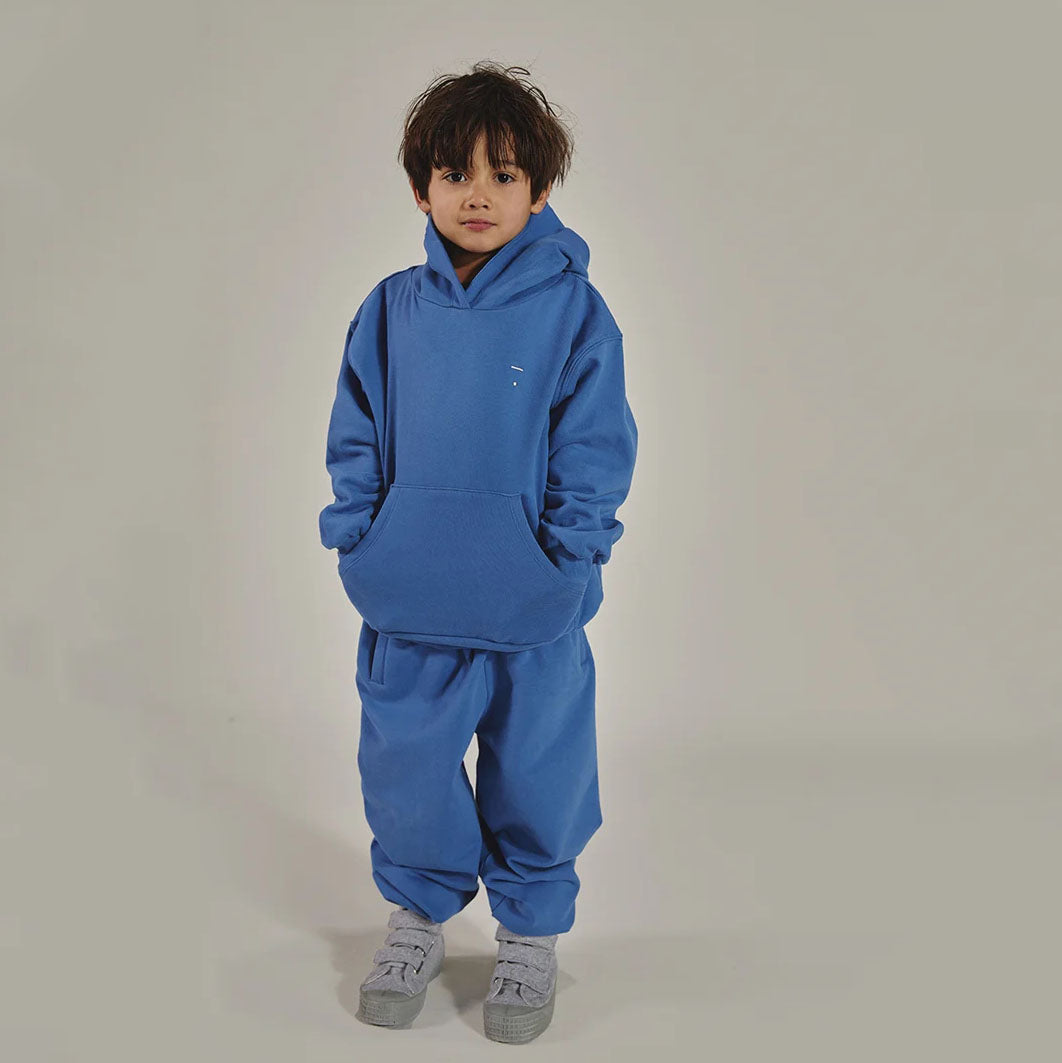 Boys & Girls Blue Cotton Trousers