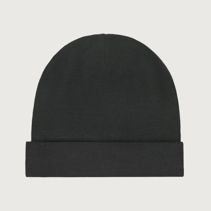 Boys & Girls Black Cotton Hat