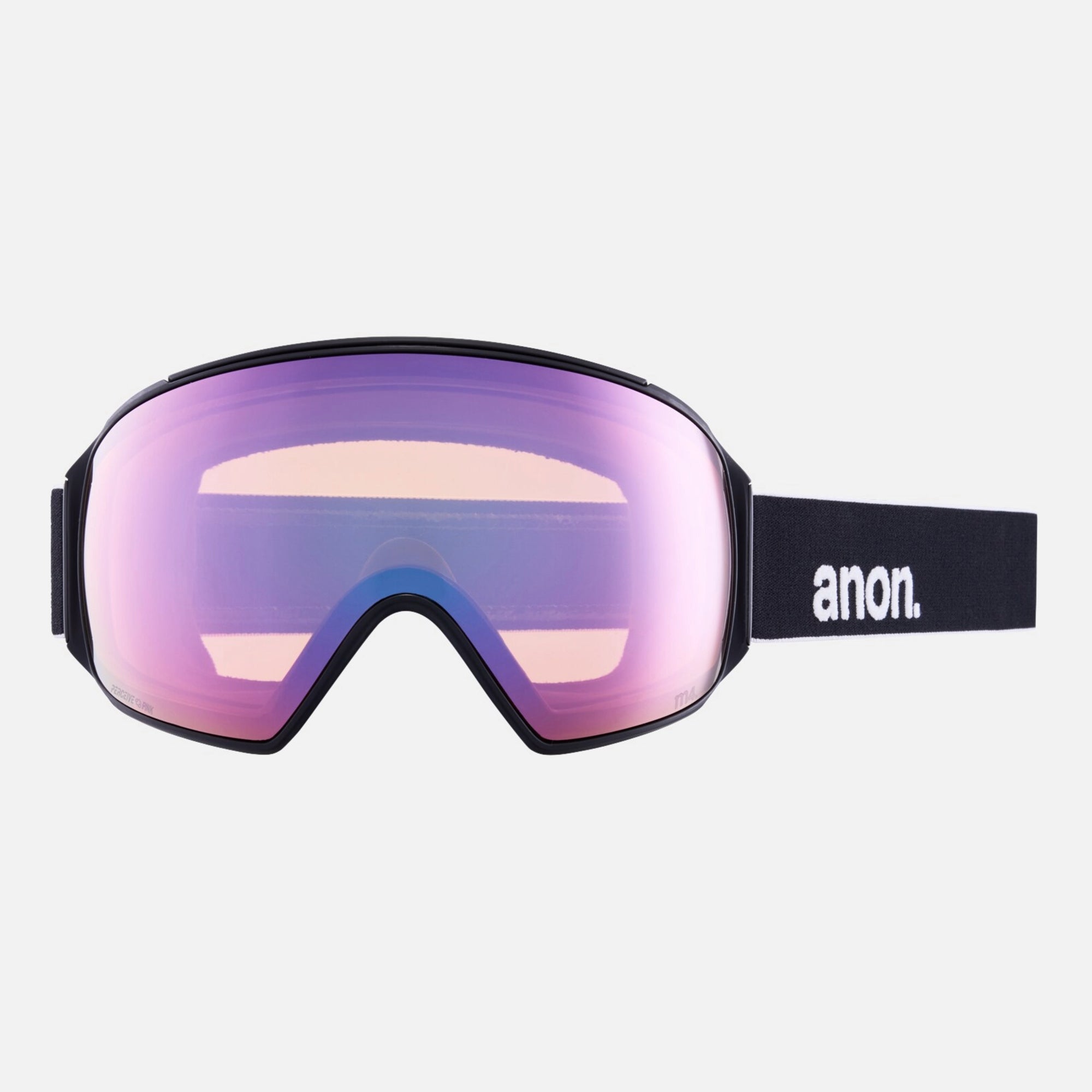 Adult Black Ski Goggle & Face Mask Set(Anon M4球面镜)