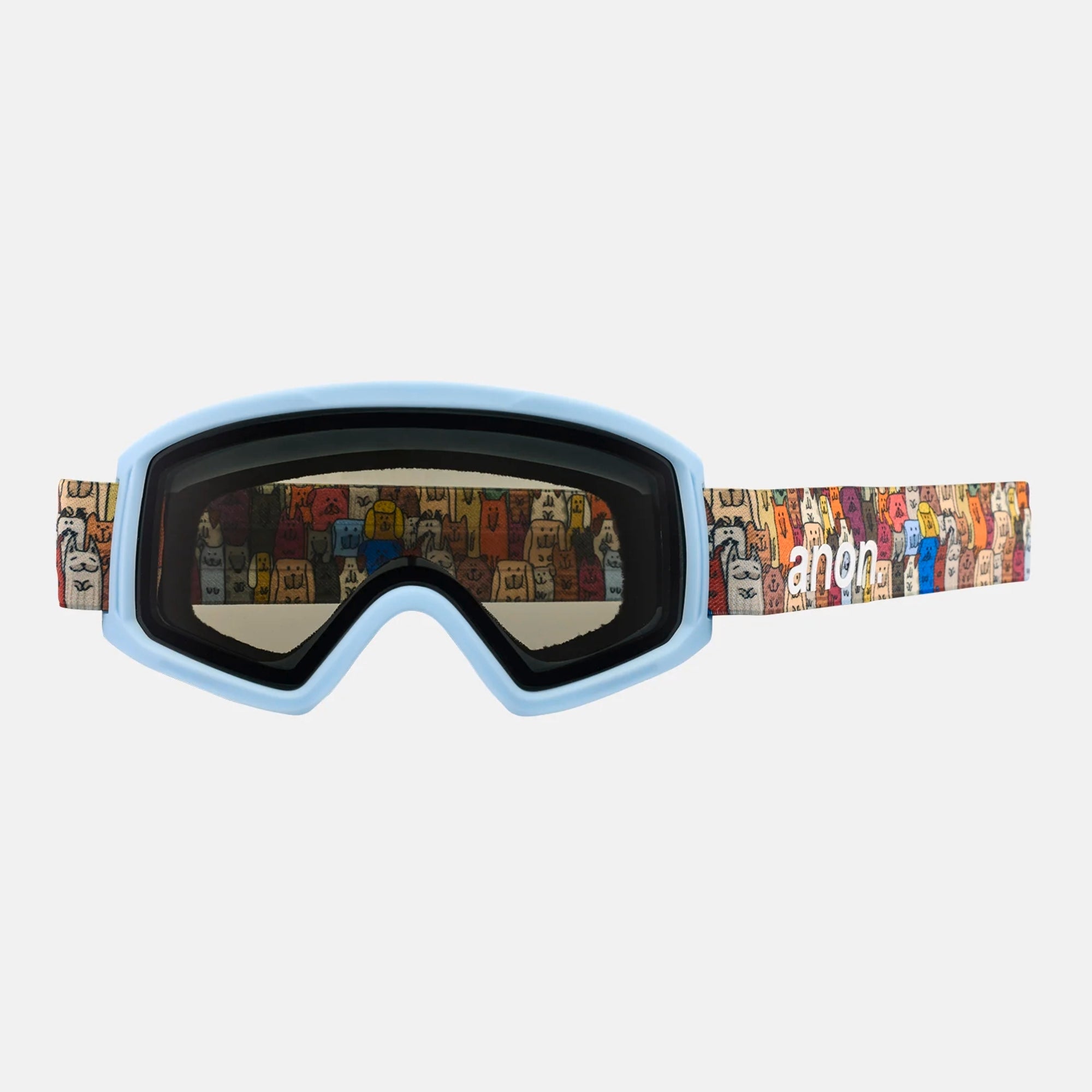 Boys & Girls Light Blue "Anon Tracker 2.0" Ski Goggles