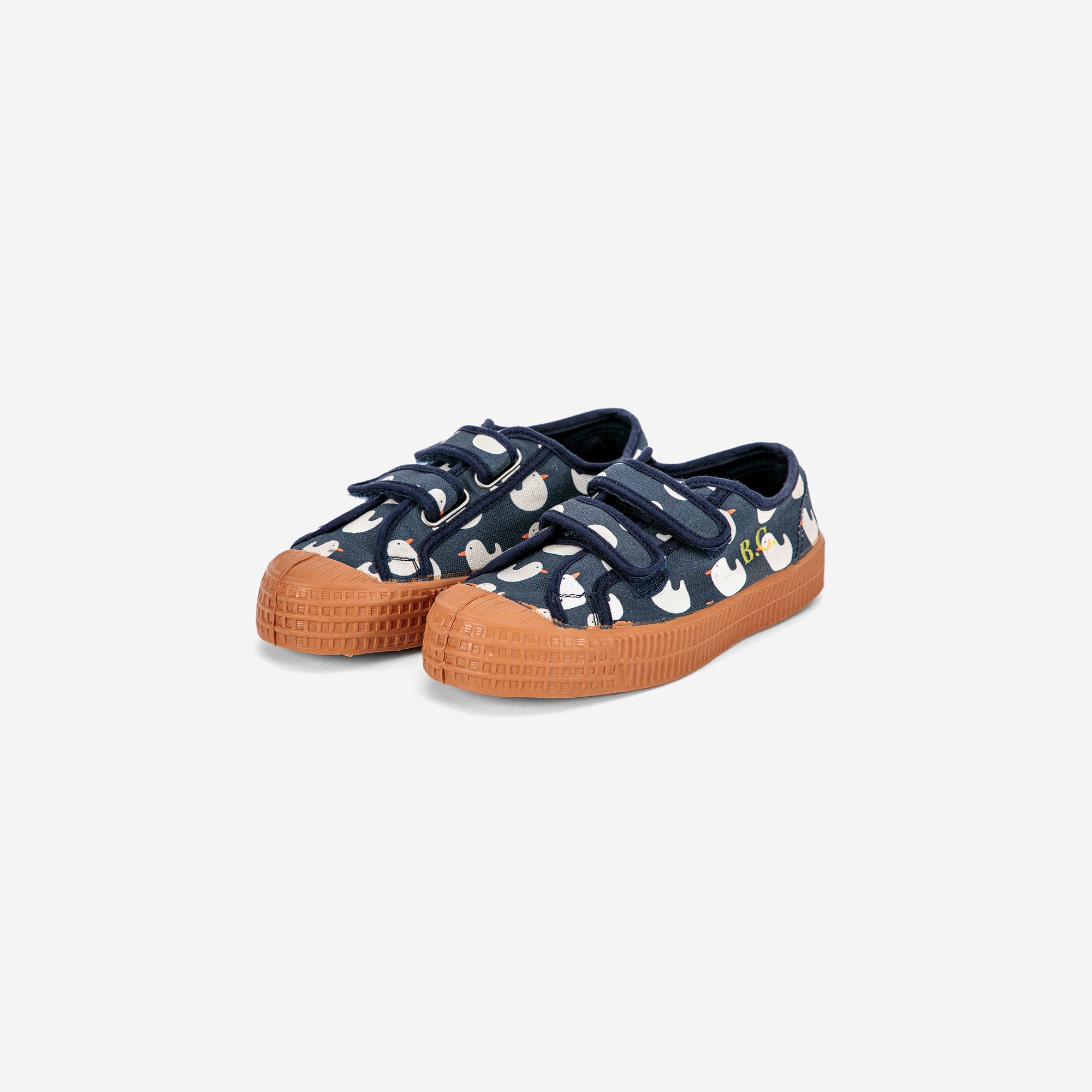 Boys & Girls Navy Printed Shoes