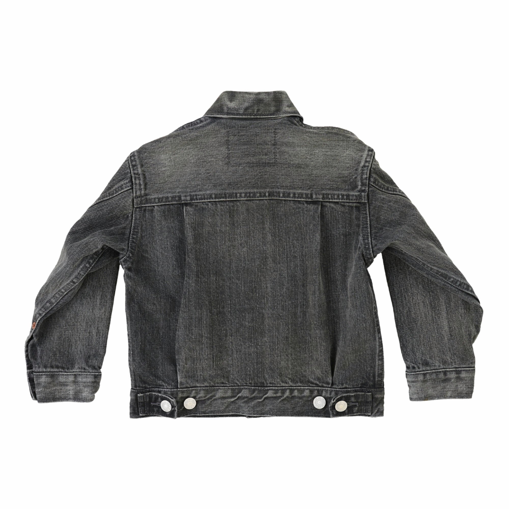 Boys & Girls Black Denim Jacket