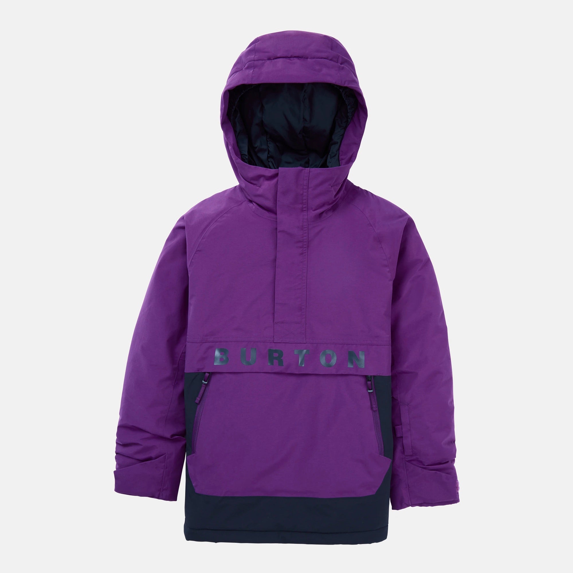 Boys & Girls Purple 2L Hooded Ski Jacket