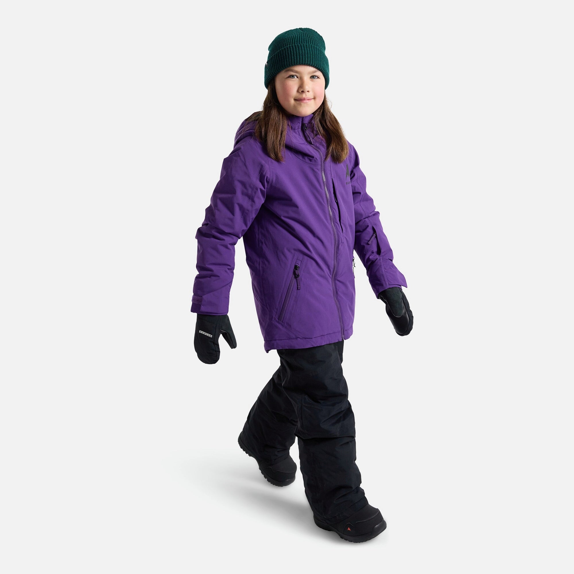 Boys & Girls Purple 2L "Hillslope" Ski Jacket