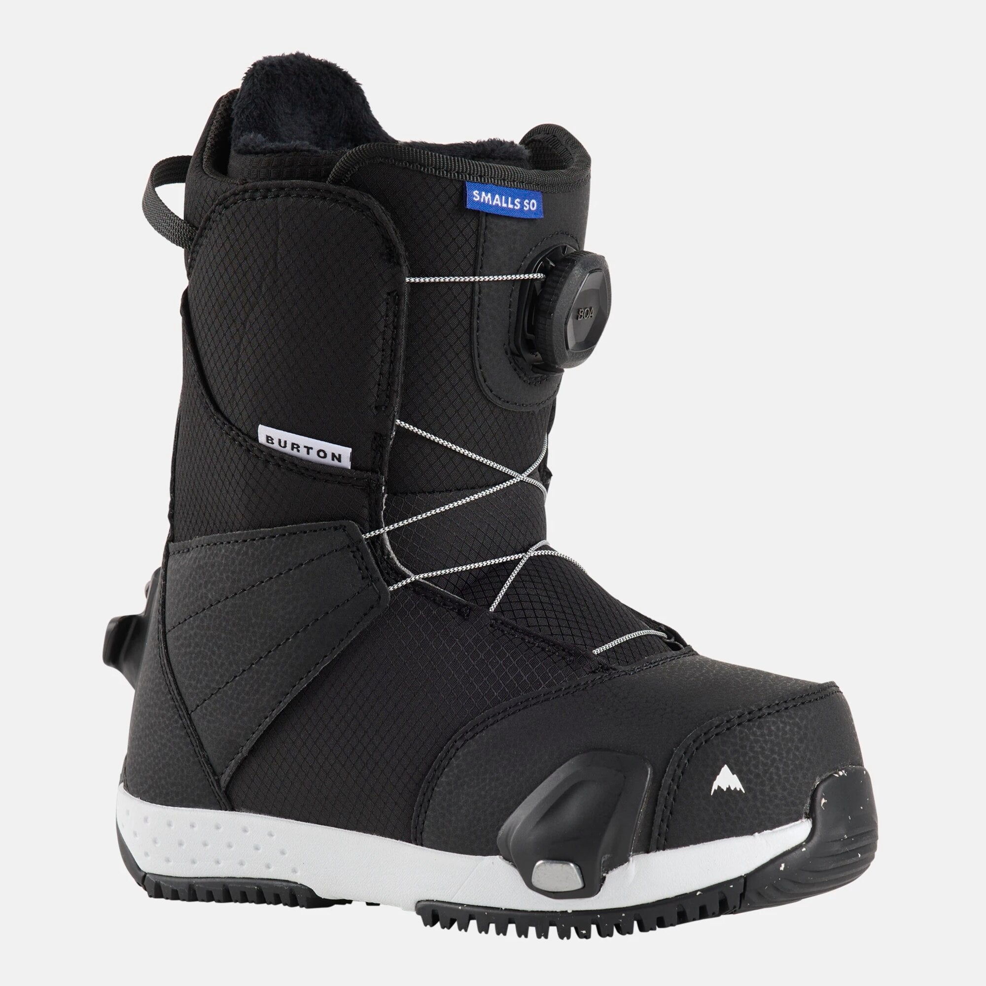 Boys & Girls Black "Smalls Step On" Snow Boots