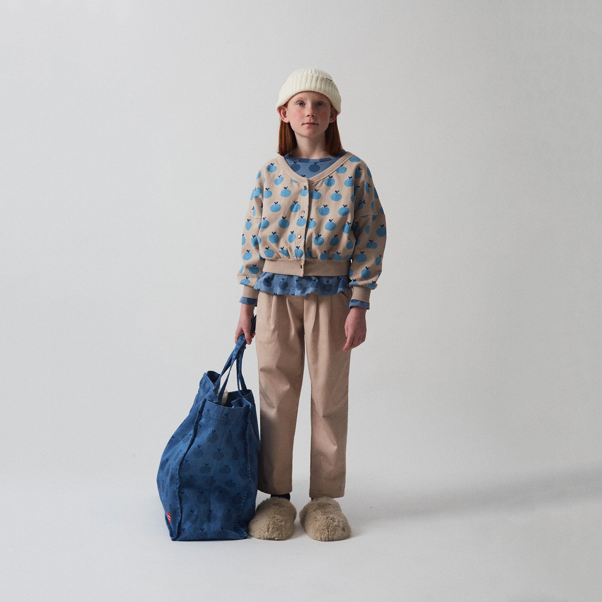 Boys & Girls Sand Cotton Trousers