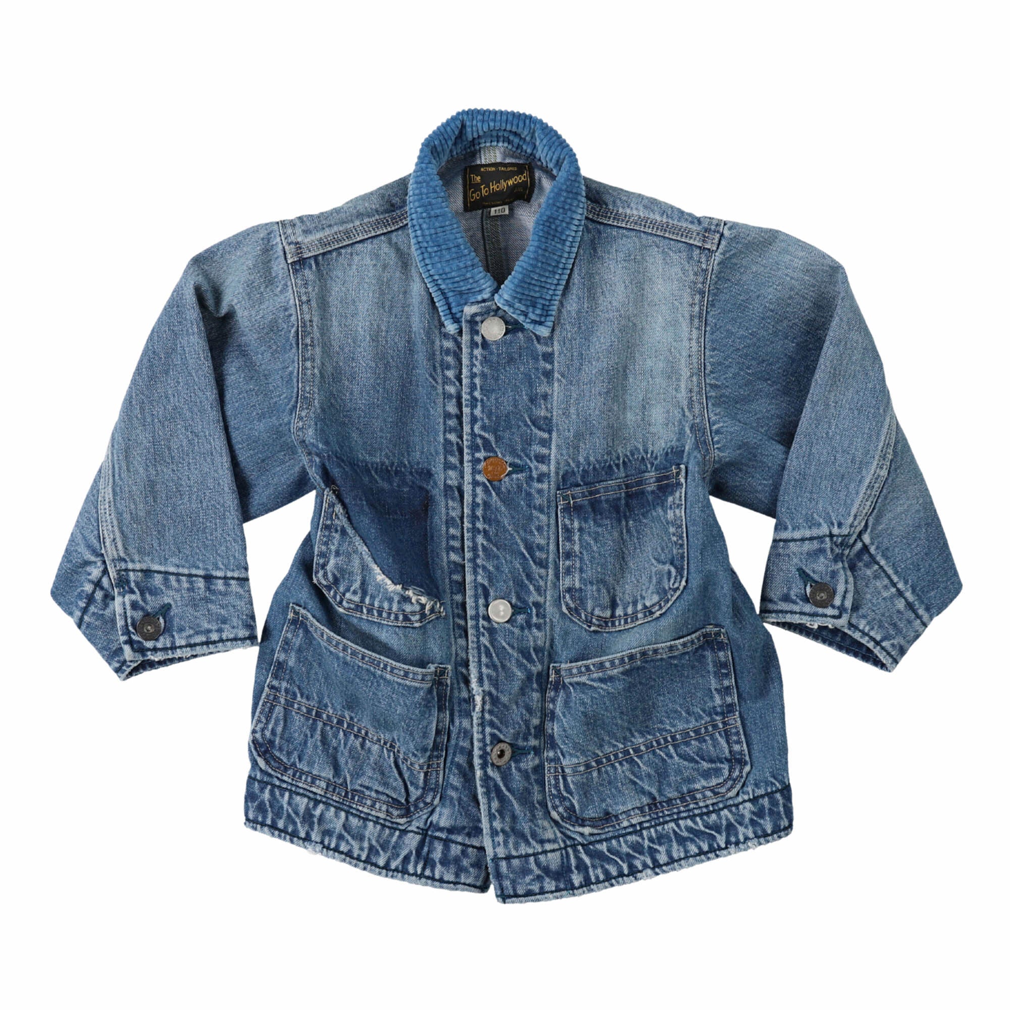 Boys & Girls Blue Denim Coat