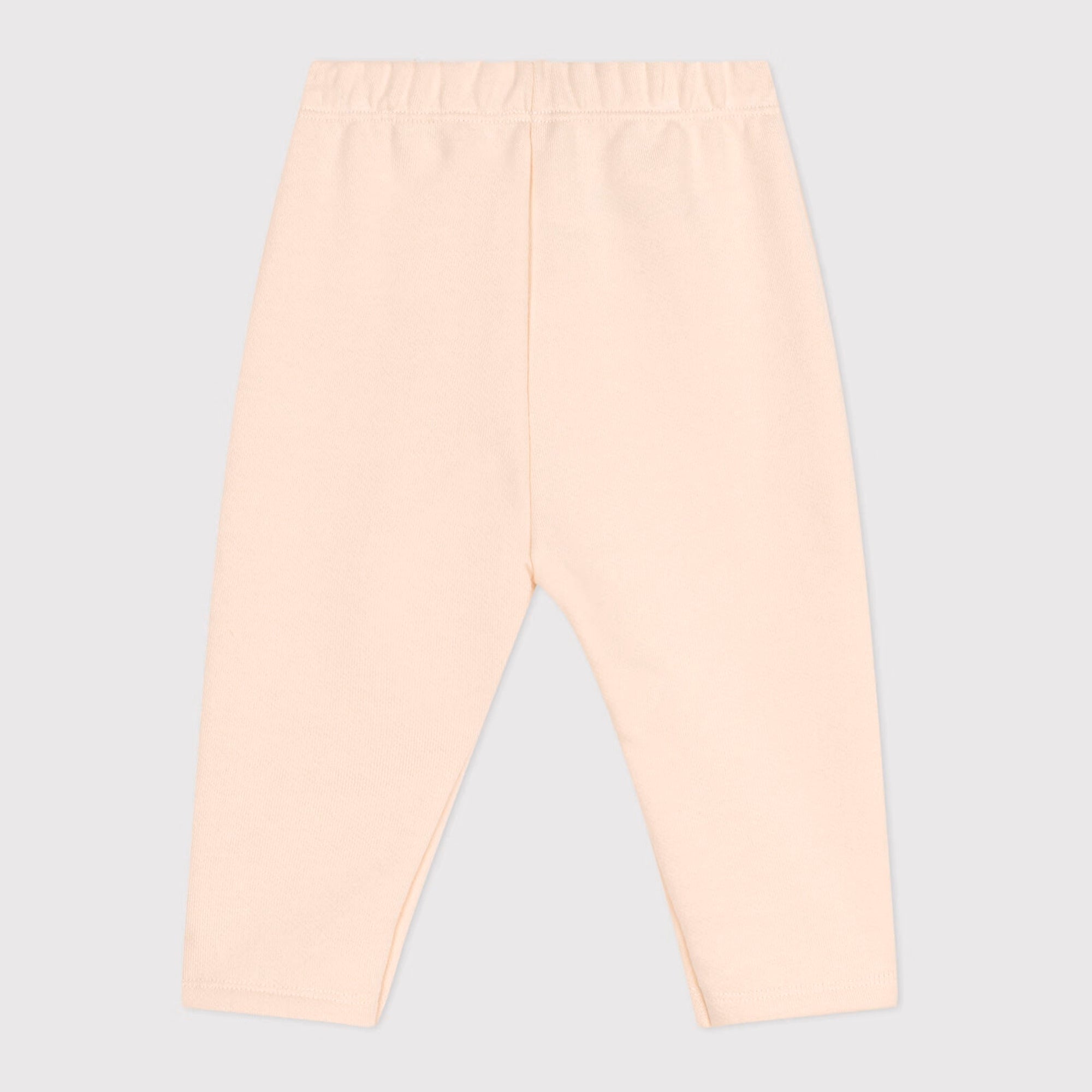 Baby Boys & Girls White Cotton Trousers