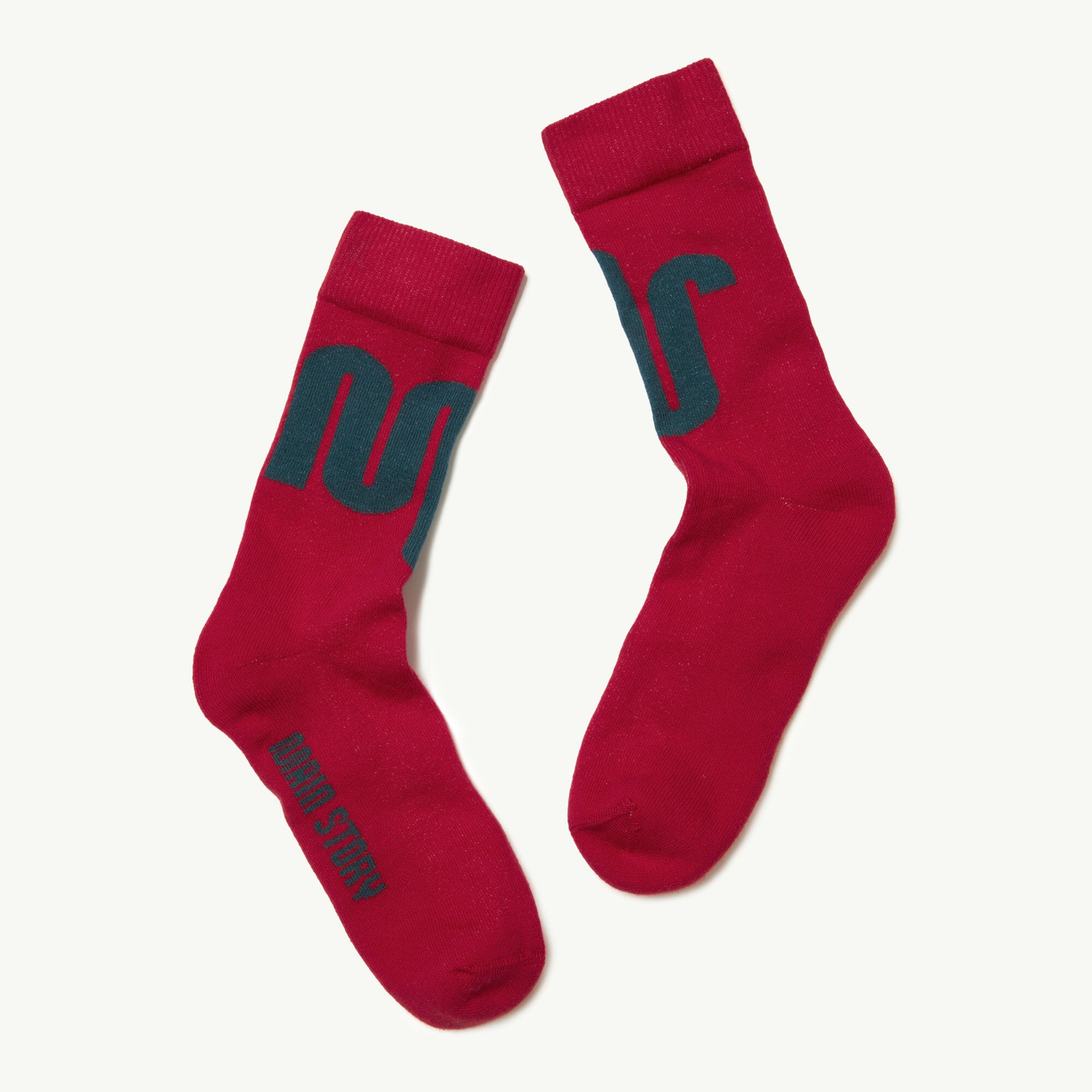 Boys & Girls Red Cotton Socks