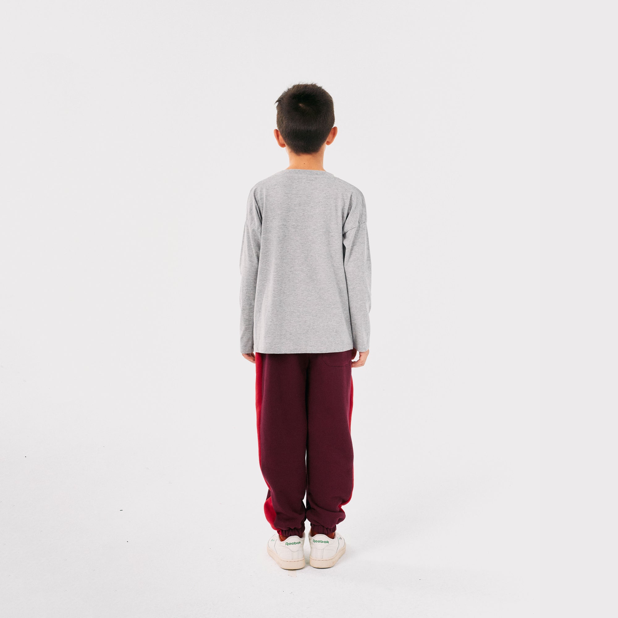 Boys & Girls Wine Red Cotton Trousers