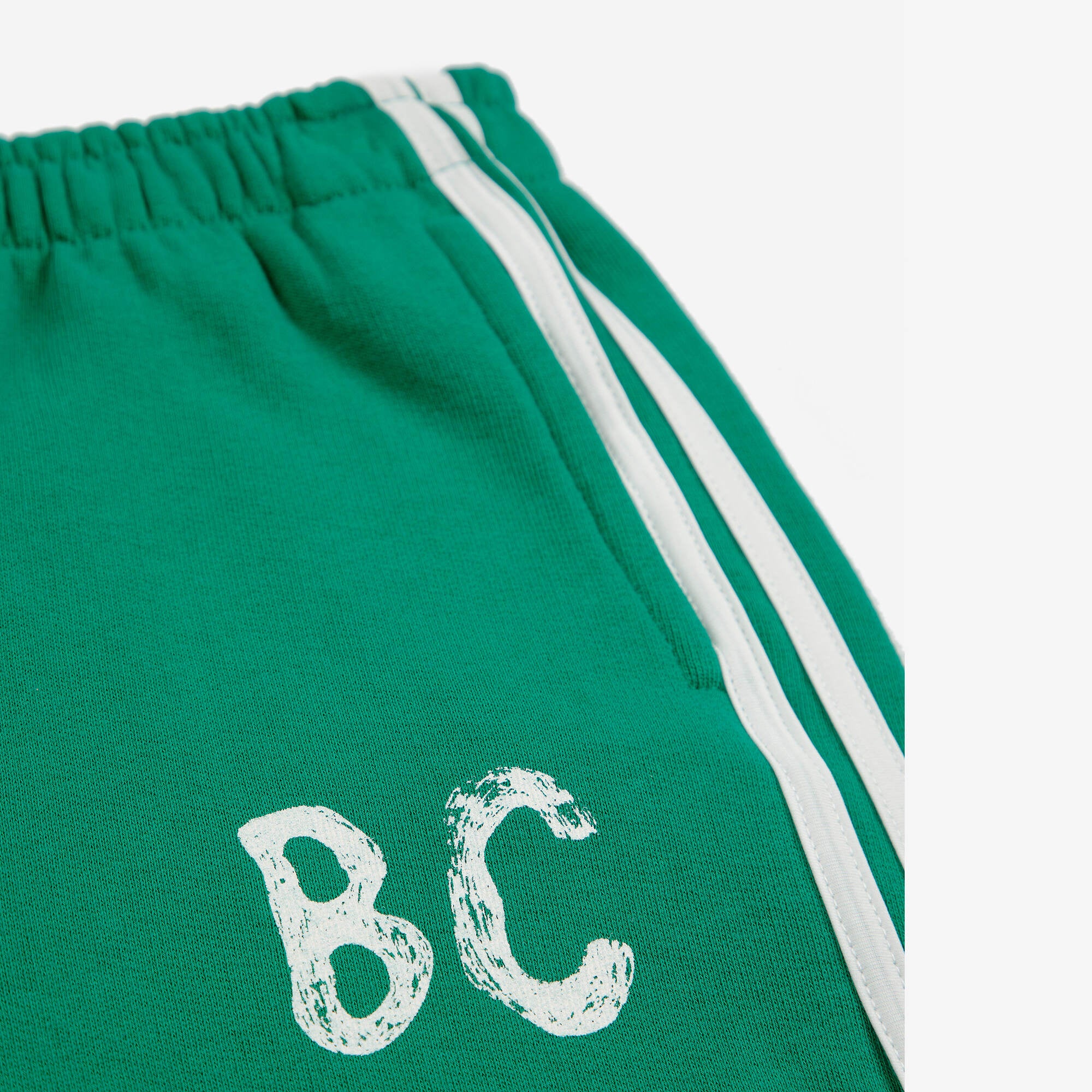 Boys & Girls Green Cotton Trousers