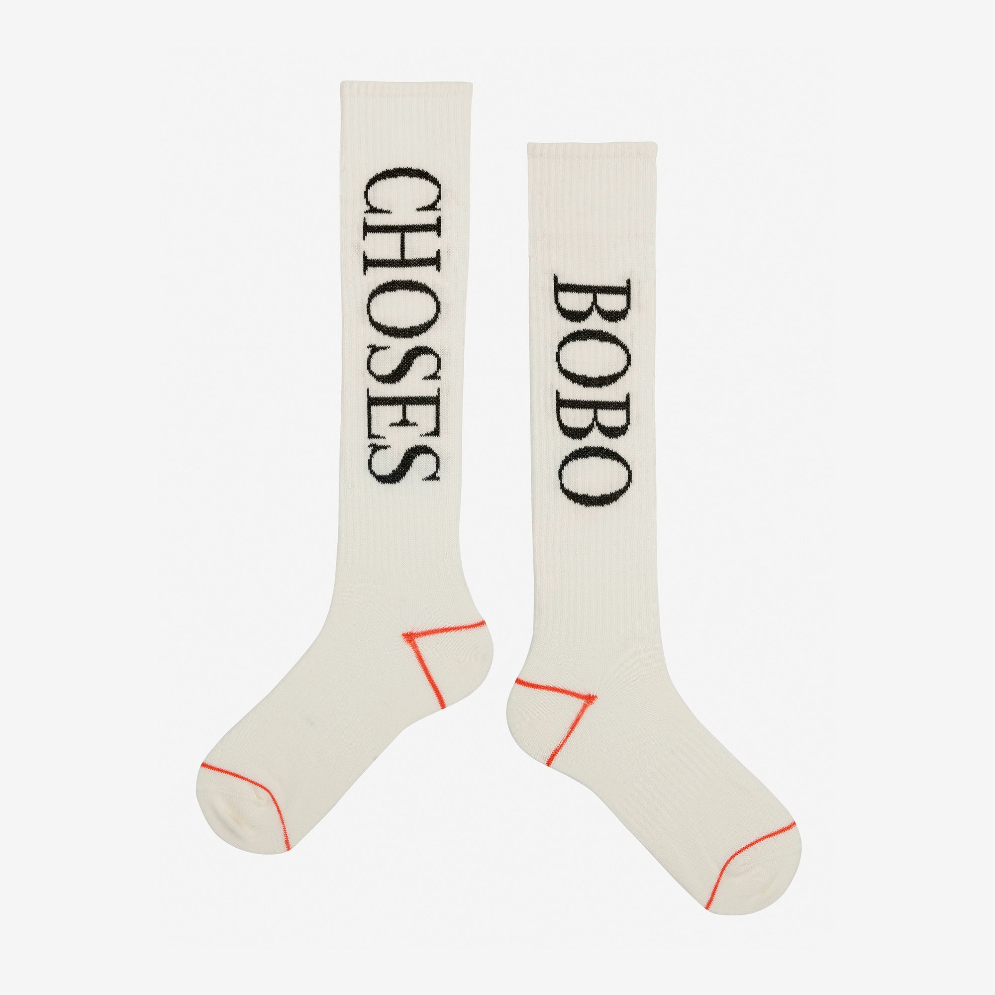 Boys & Girls White Logo Cotton Socks