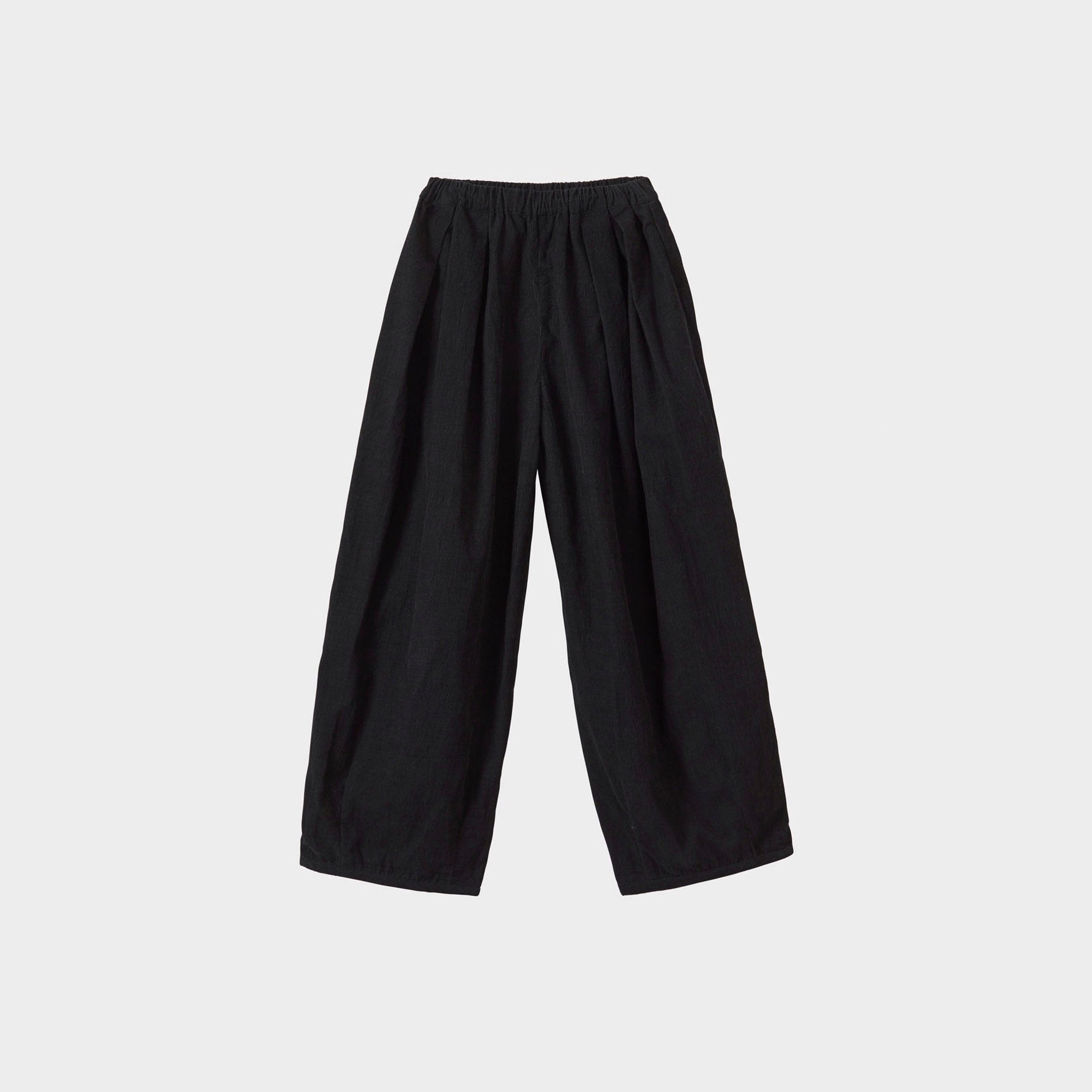 Boys & Girls Black Cotton Trousers