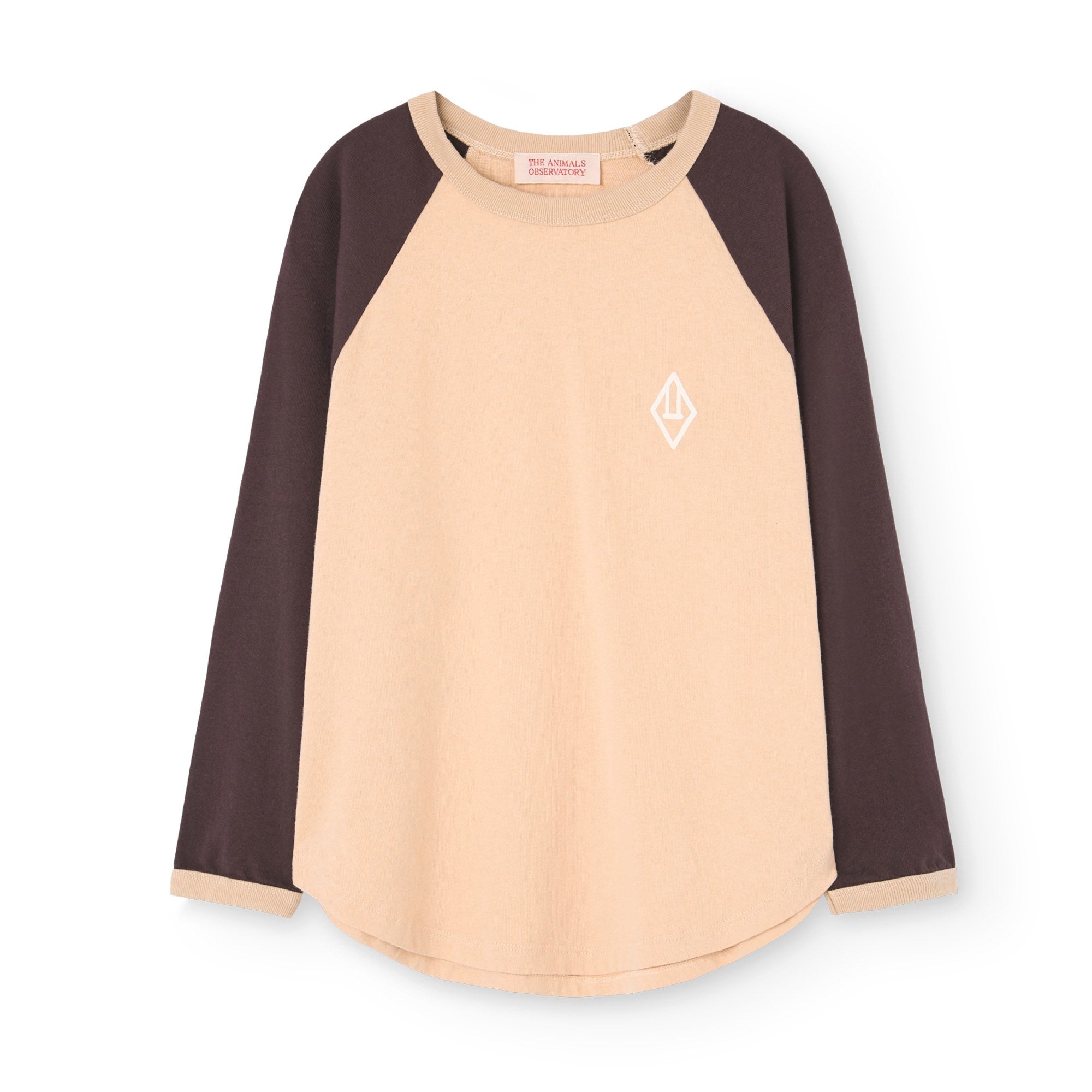 Boys & Girls Beige Logo Cotton T-Shirt