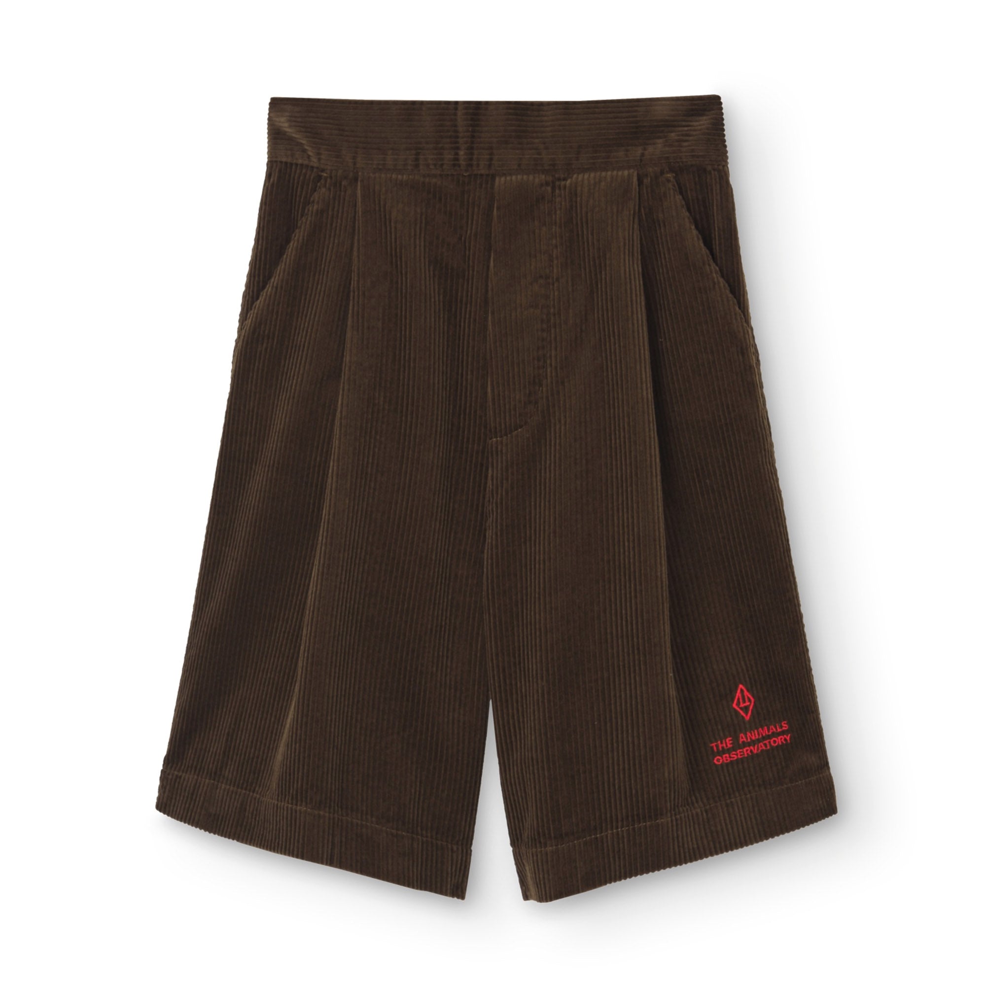 Boys & Girls Brown Corduroy Shorts