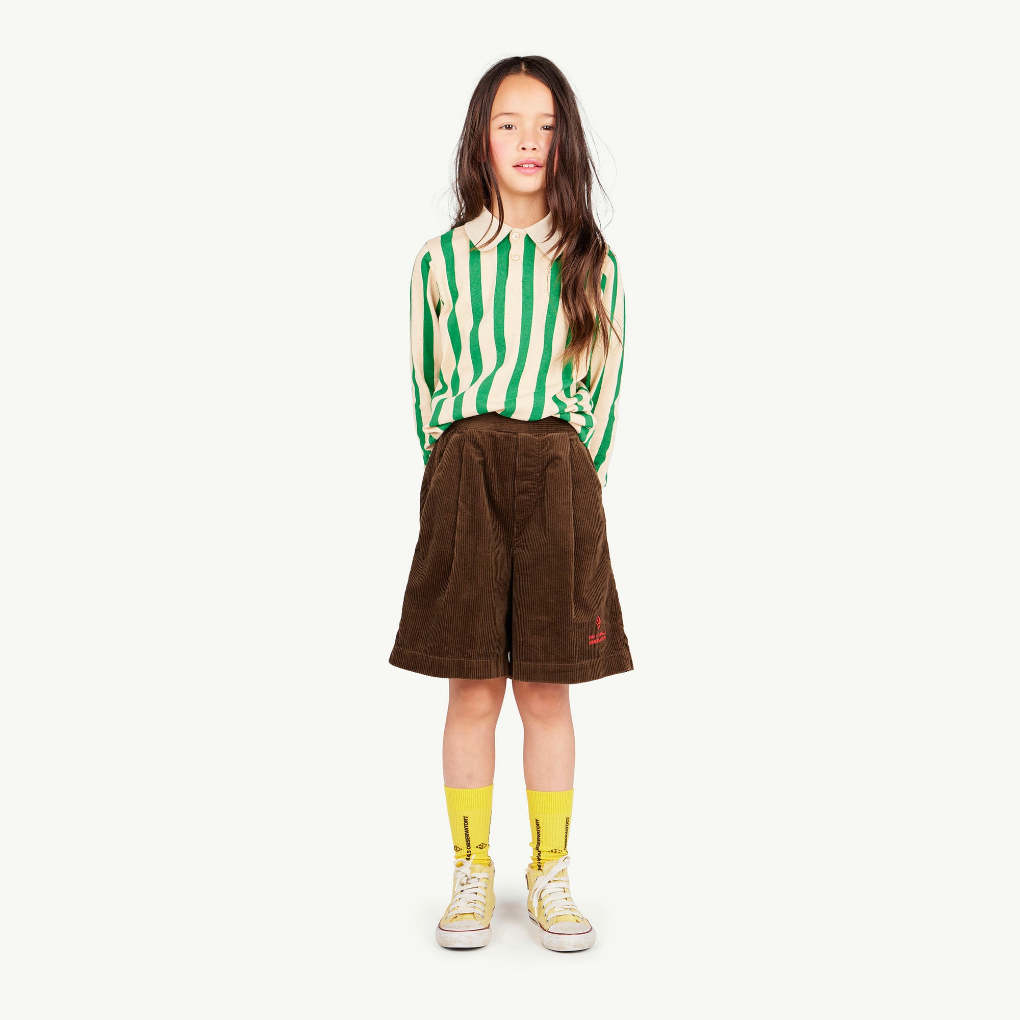 Boys & Girls Brown Corduroy Shorts