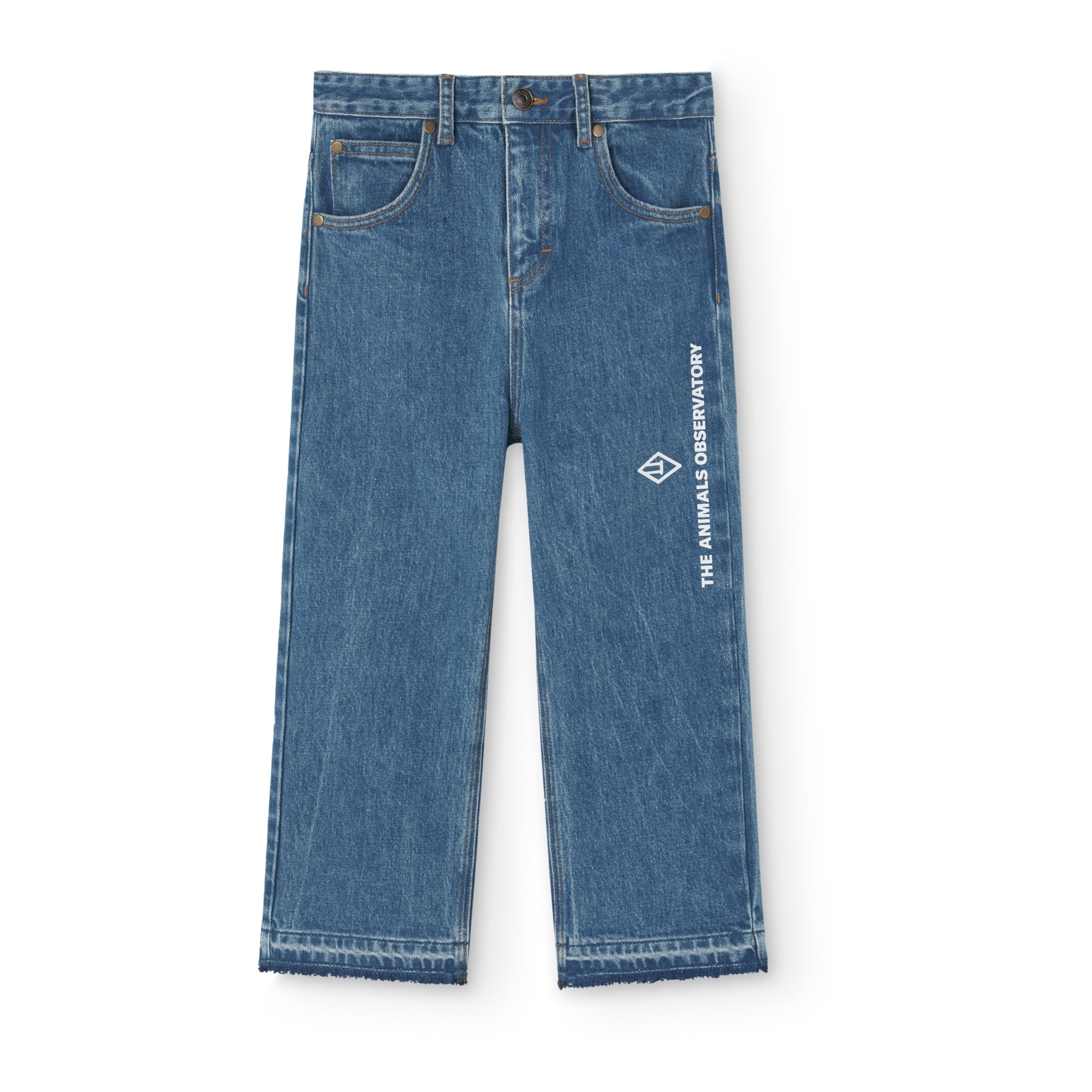 Boys & Girls Blue Denim Trousers