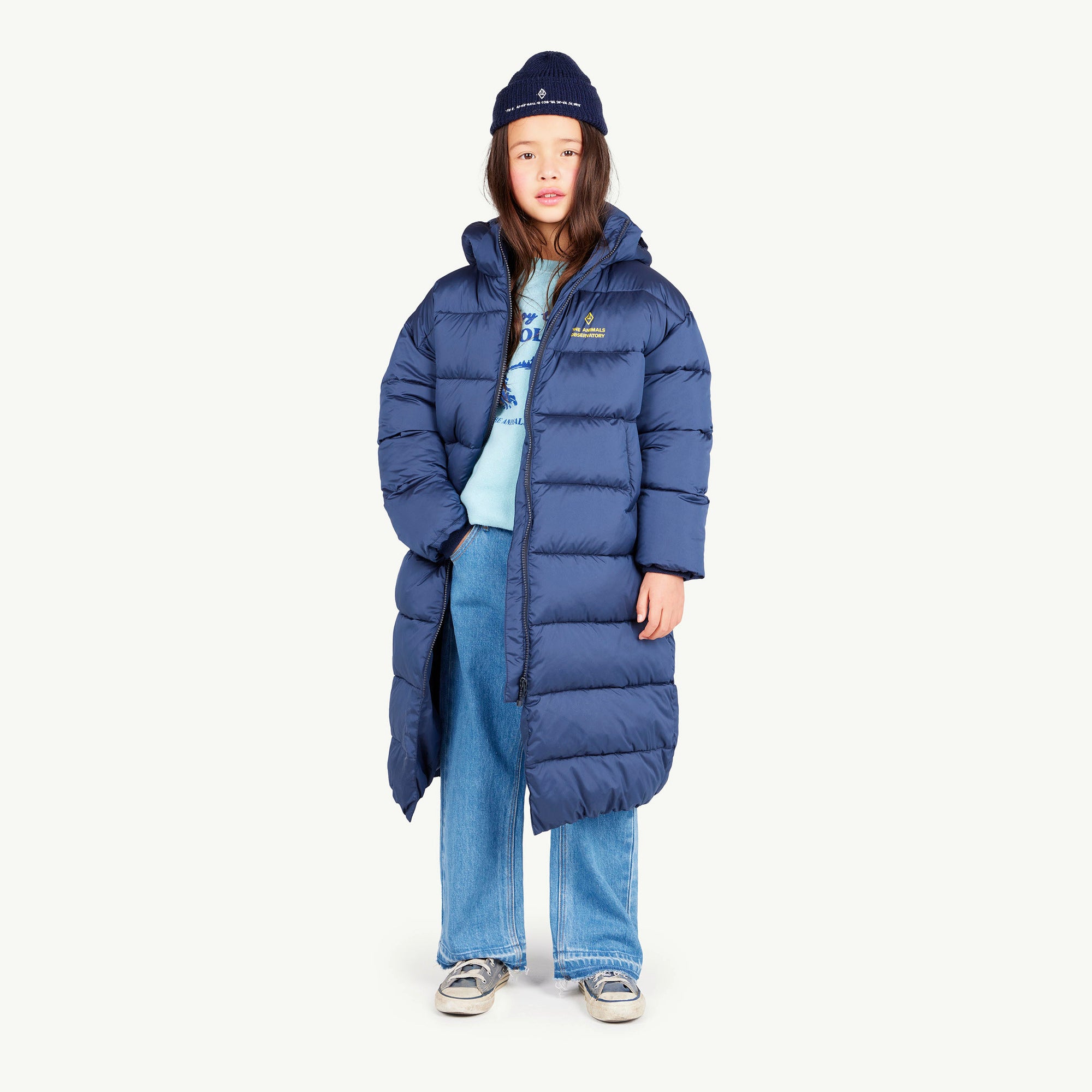 Boys & Girls Navy Padded Coat