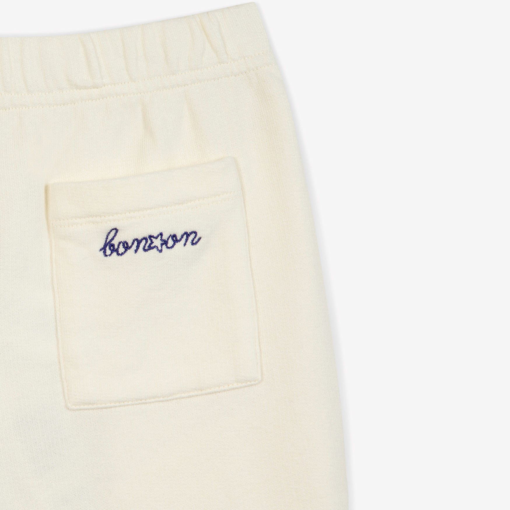 Girls White Cotton Trousers