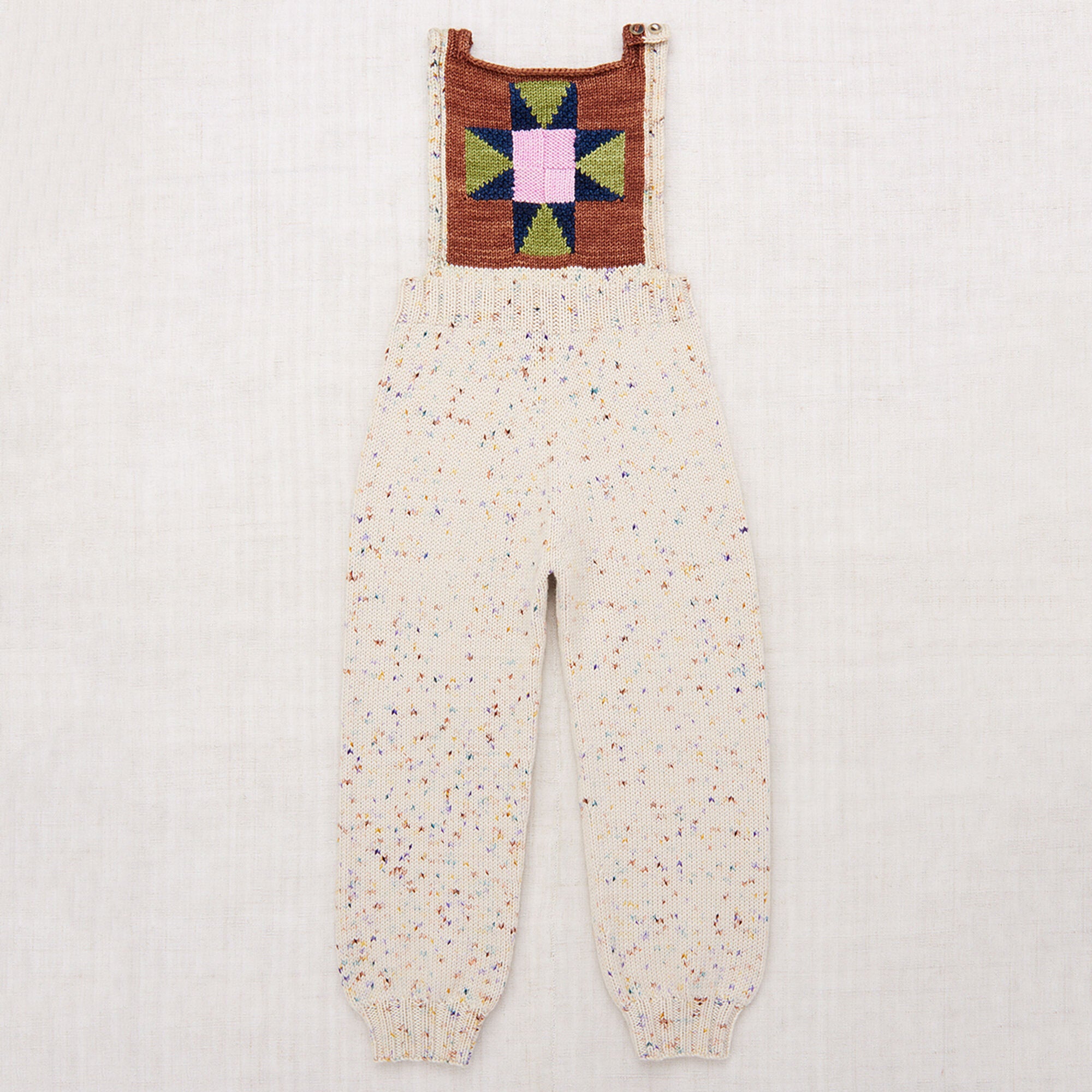 Boys & Girls Cream Wool Strap Trousers