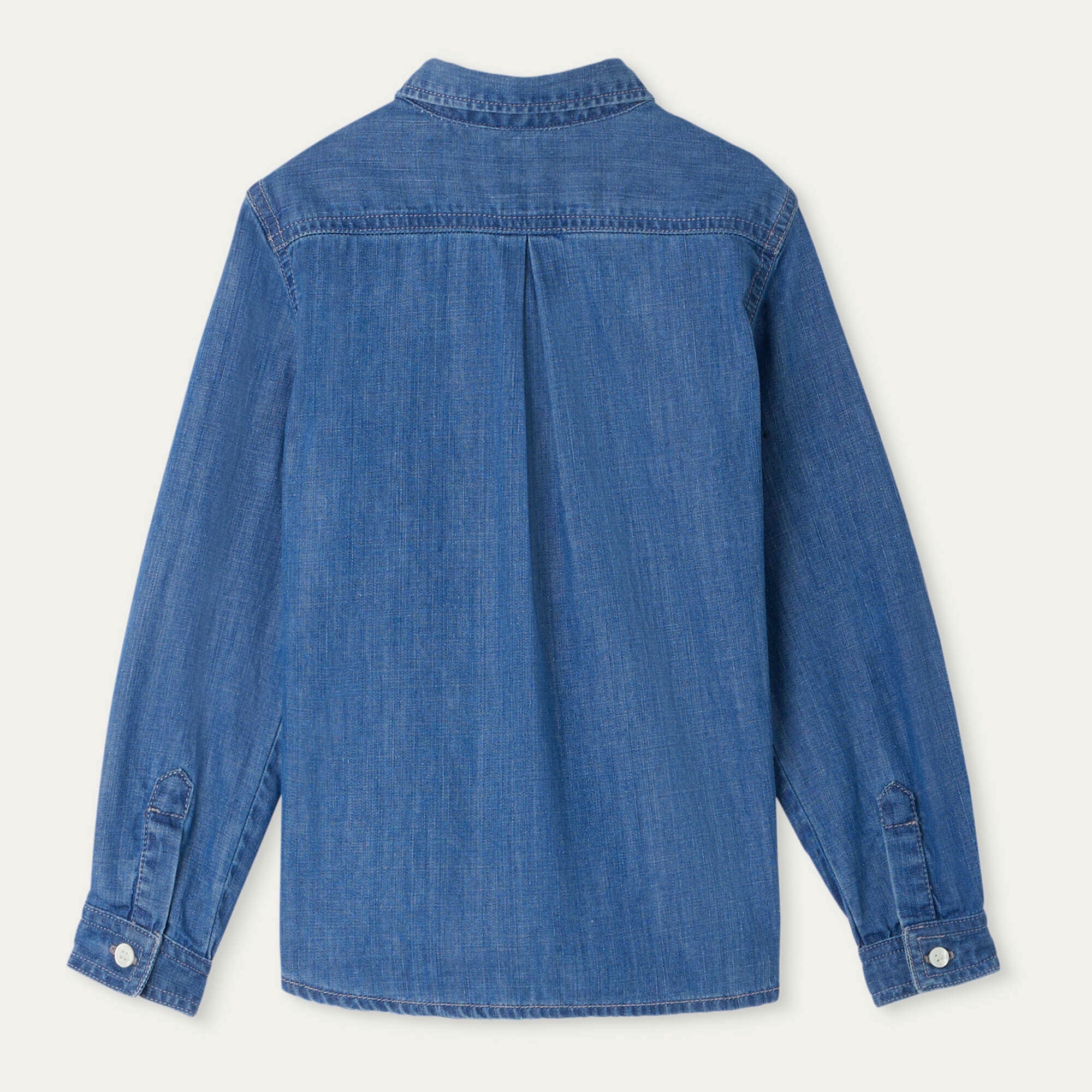 Boys Blue Denim Shirt