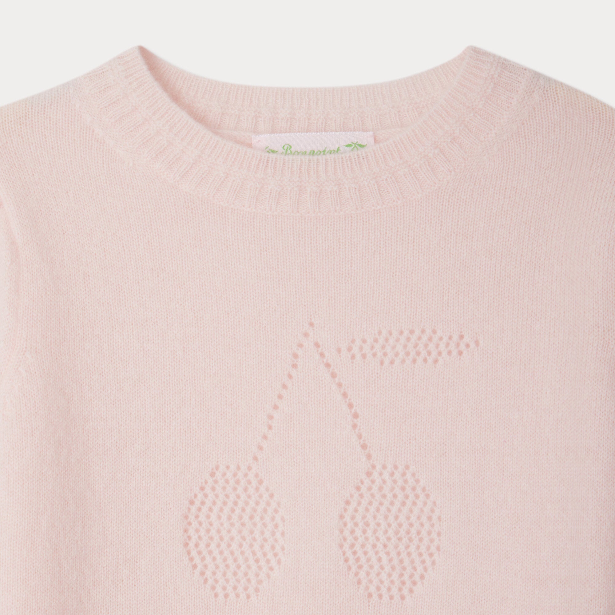 Girls Rose Cashmere Sweater