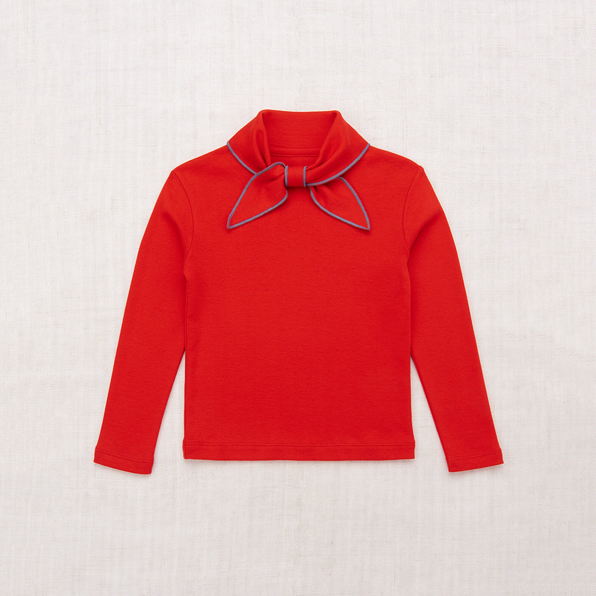 Boys & Girls Red Bow Cotton T-Shirt