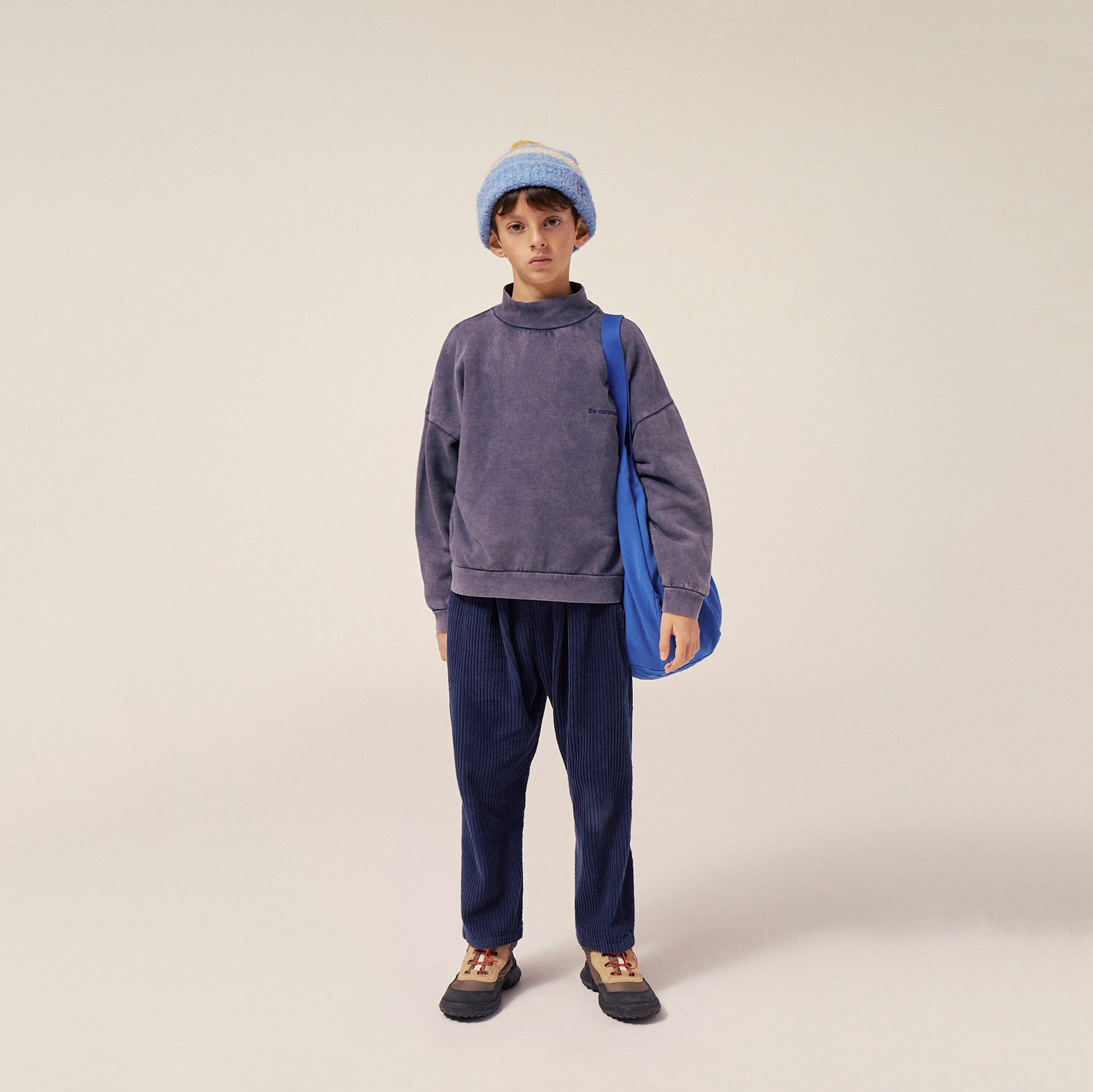 Boys & Girls Blue Cotton Sweatshirt