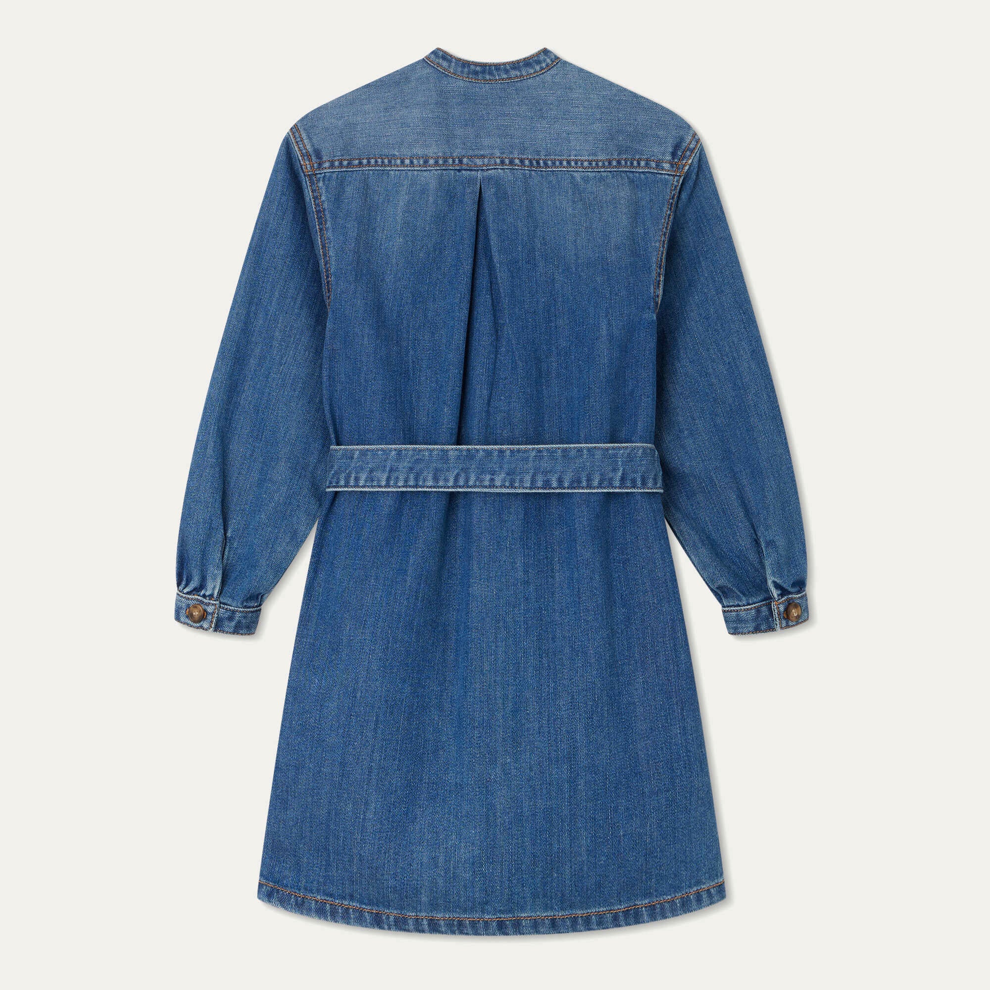 Girls Blue Denim Dress