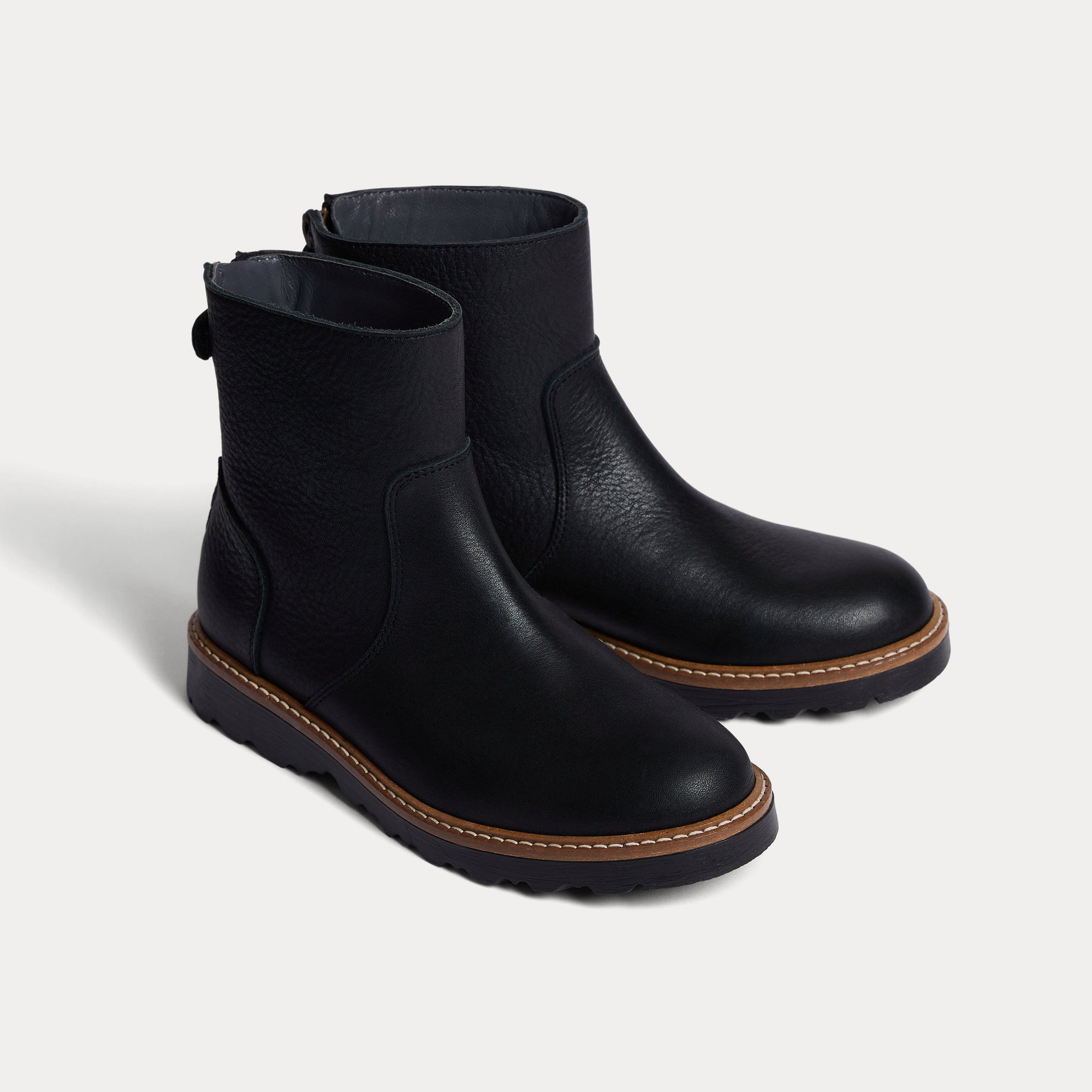 Boys & Girls Black Boots