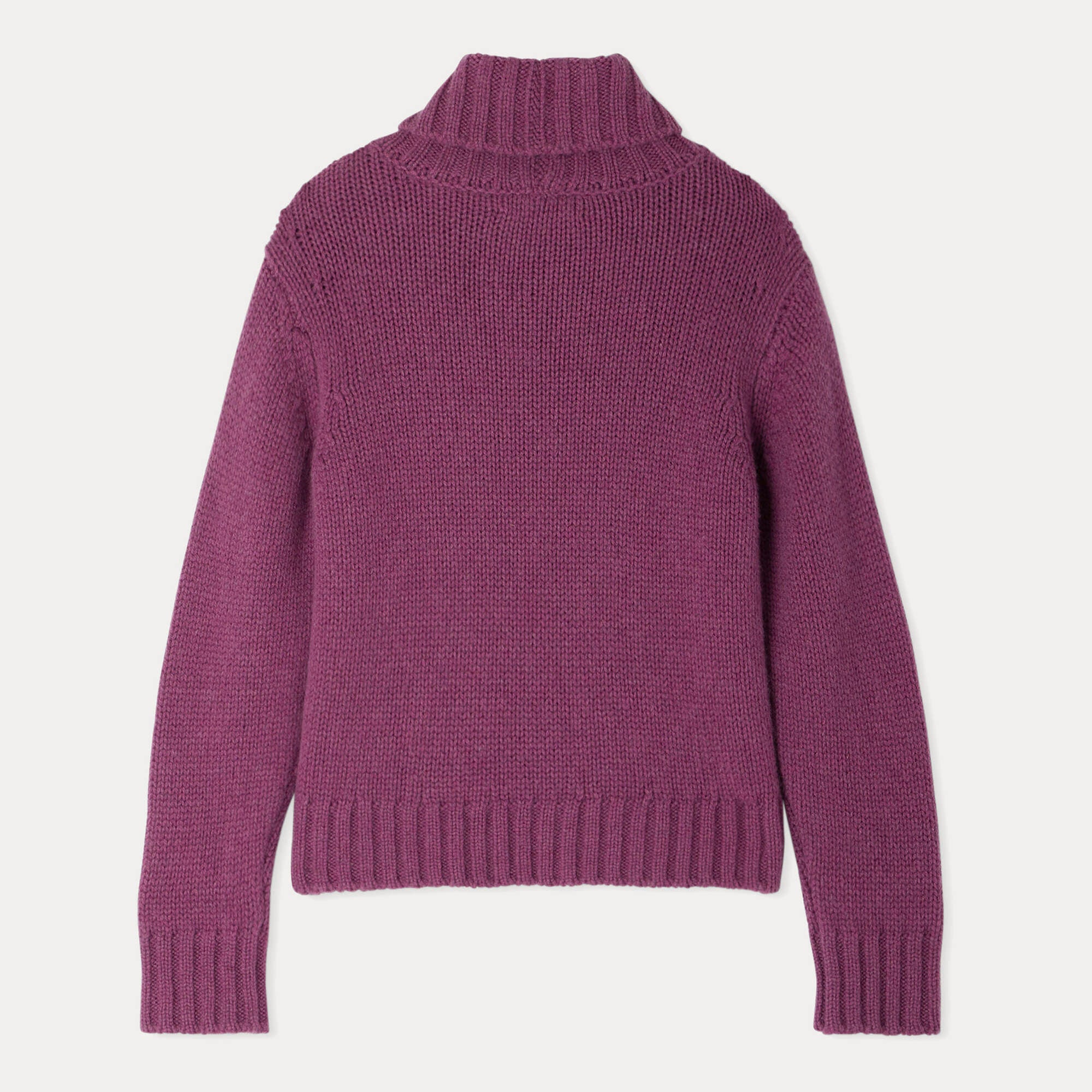 Girls Purple Cashmere Sweater