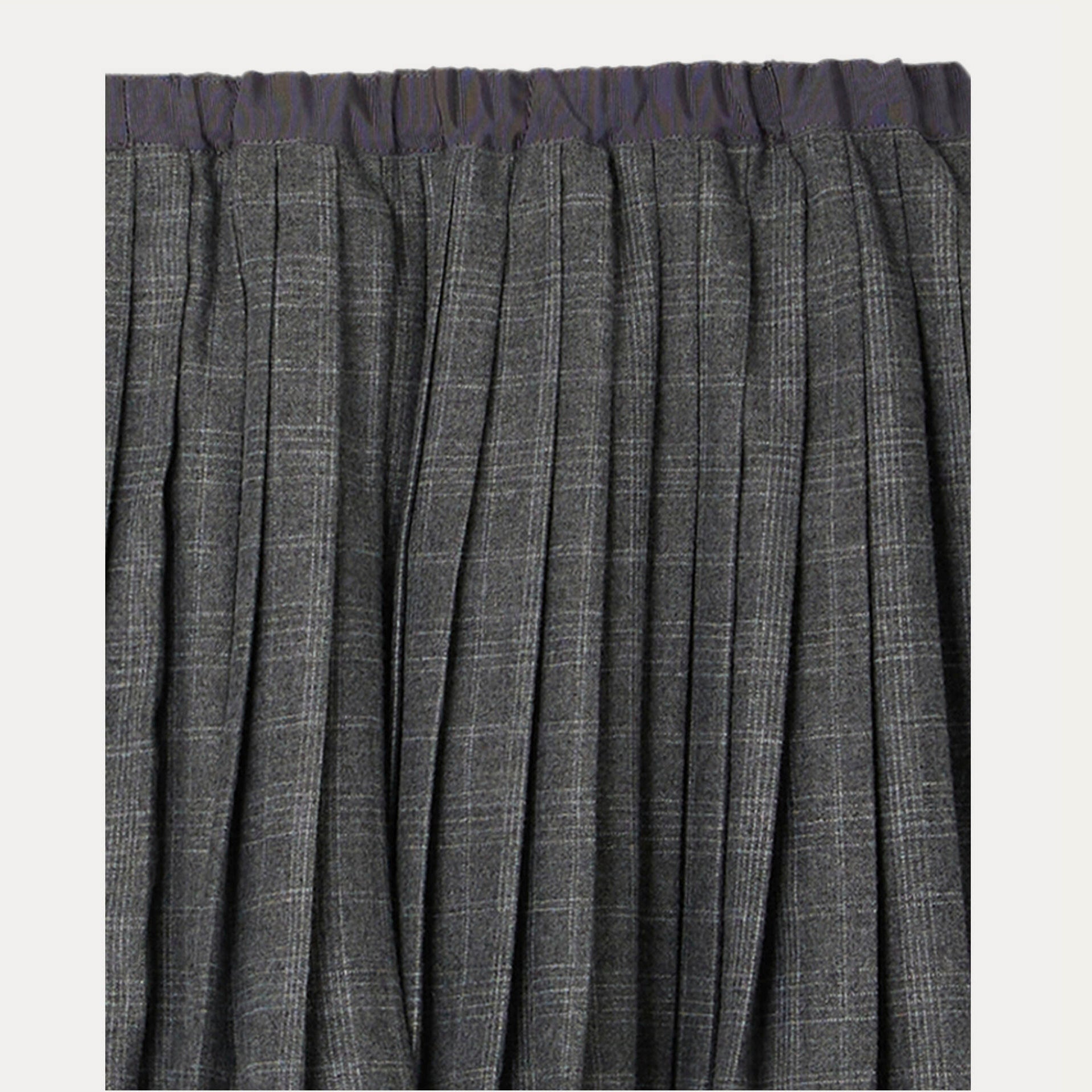 Girls Grey Pleated Skirt