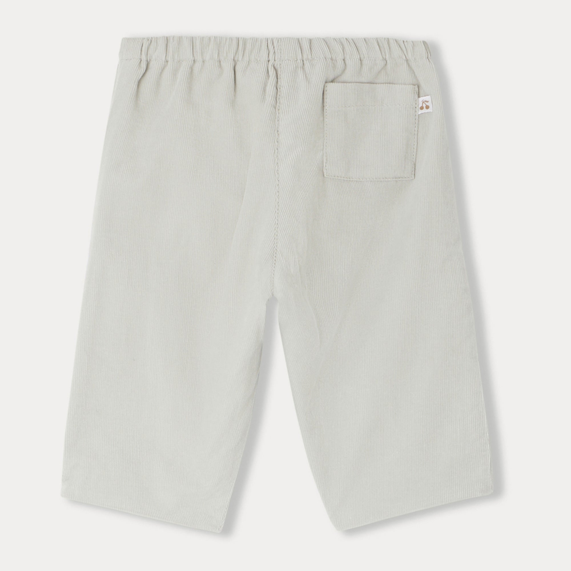 Baby Boys White Corduroy Trousers