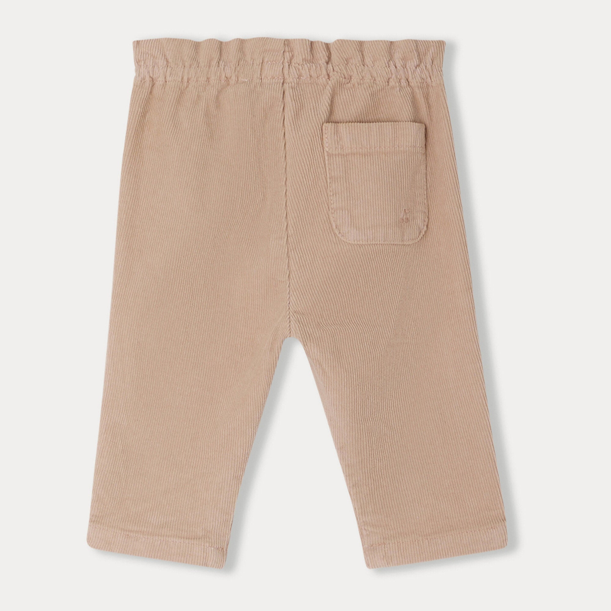 Baby Girls Light Pink Corduroy Trousers