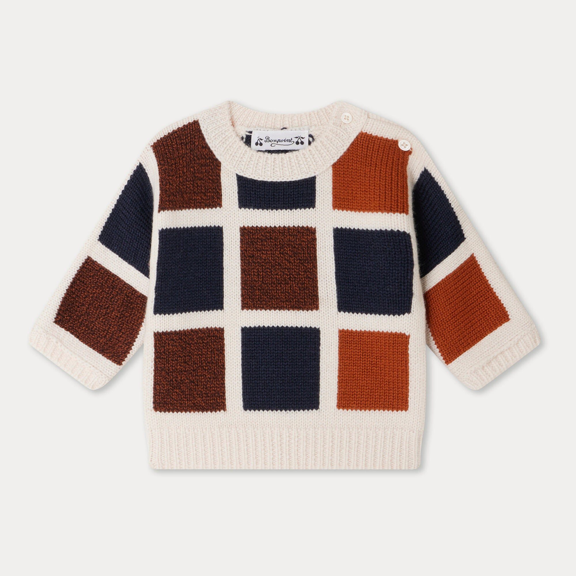 Baby Boys & Girls Multicolor Wool Sweater