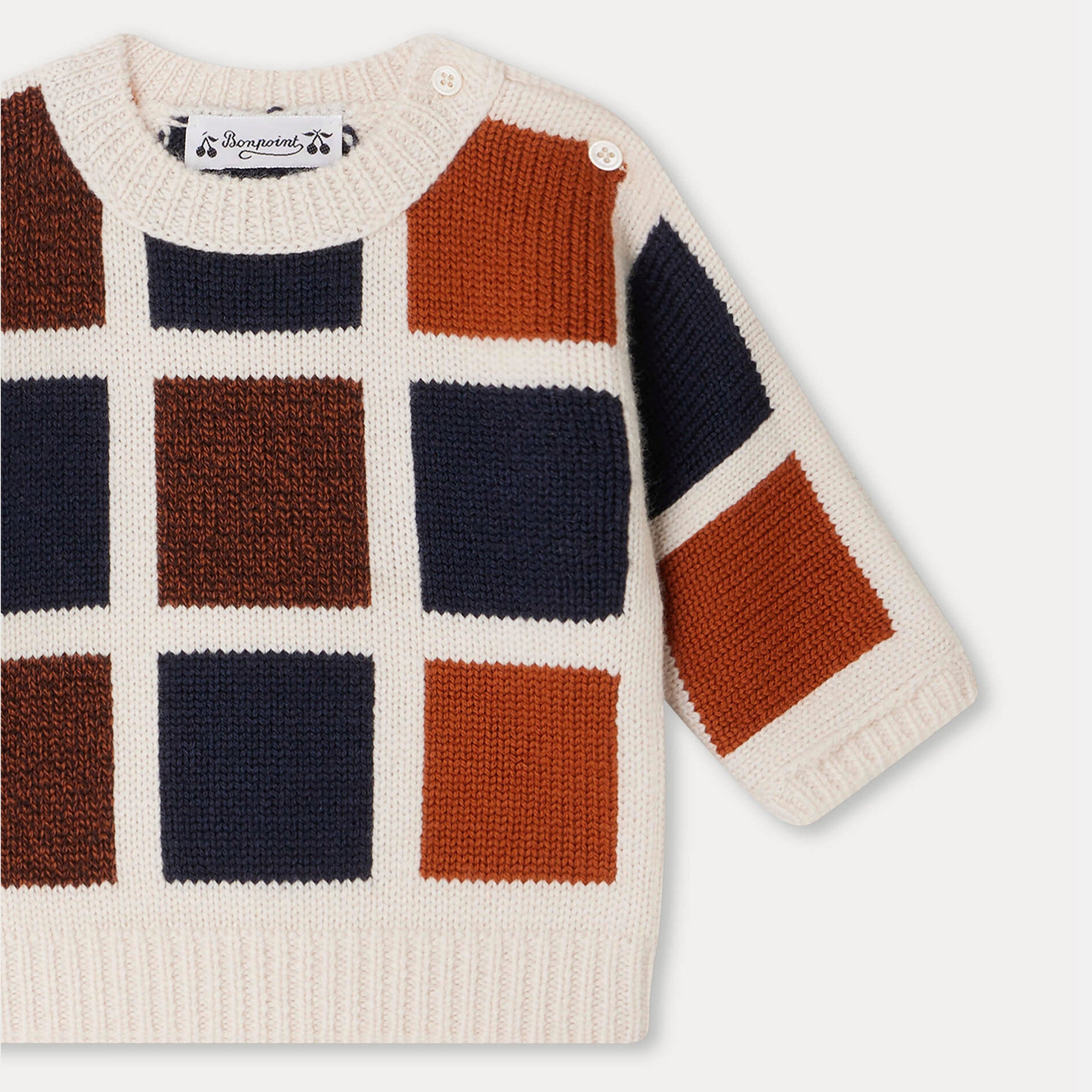 Baby Boys & Girls Multicolor Wool Sweater