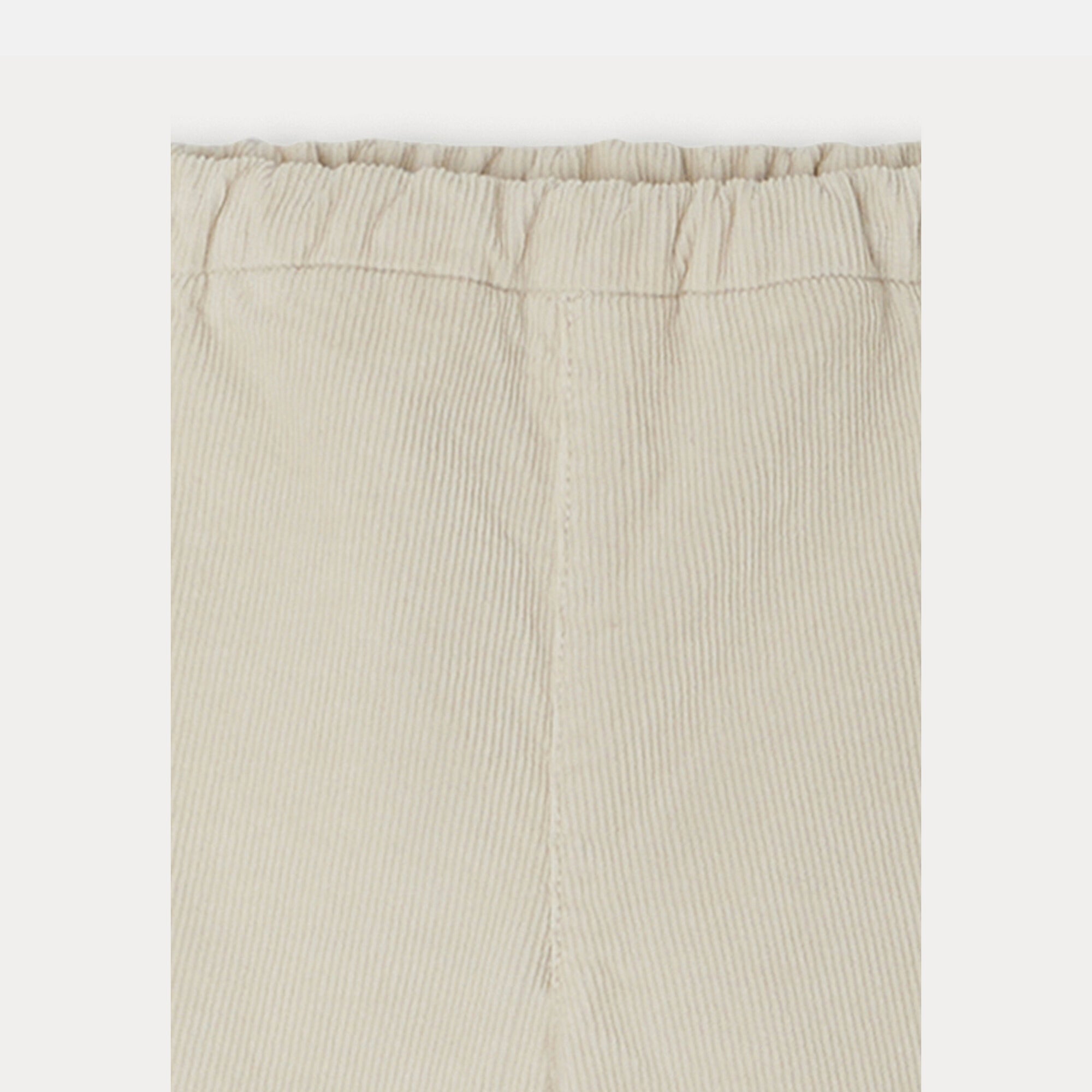 Baby Boys & Girls Beige Corduroy Trousers