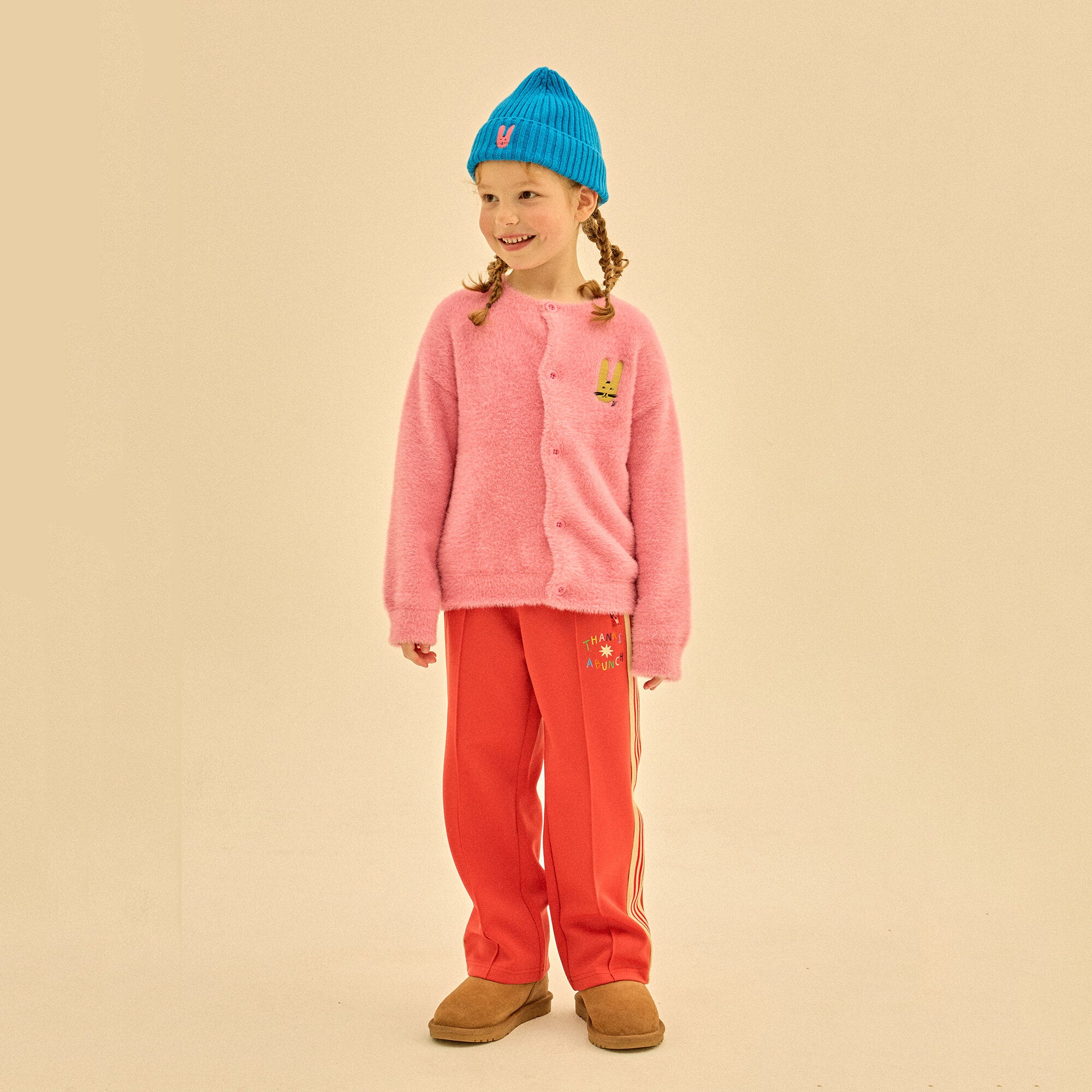 Boys & Girls Red Trousers