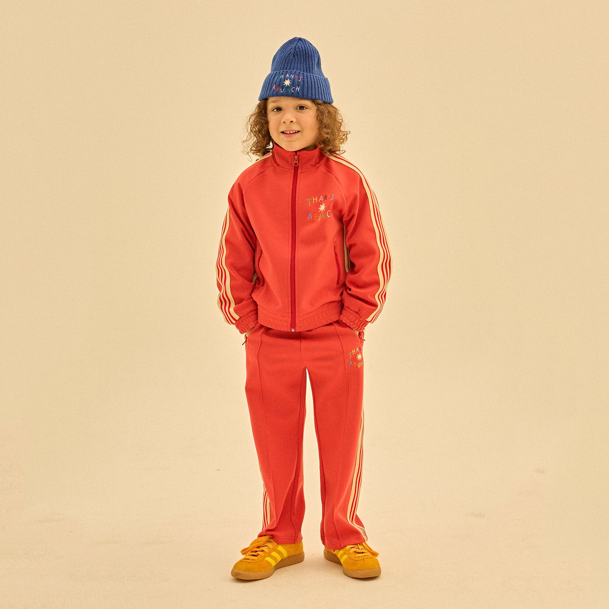 Boys & Girls Red Trousers