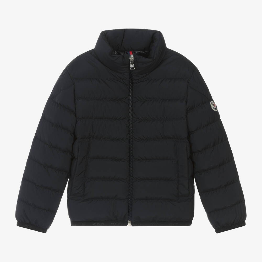 Boys Dark Blue "BAUDINET" Padded Down Jacket