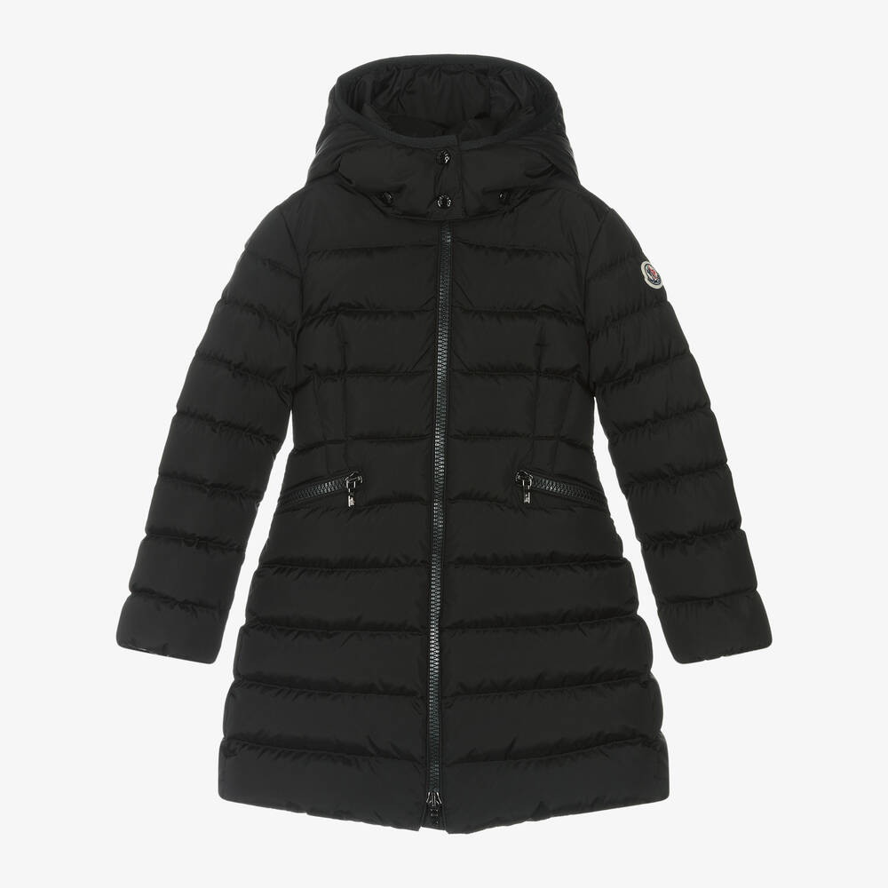 Girls Black "CHARPAL" Padded Down Coat