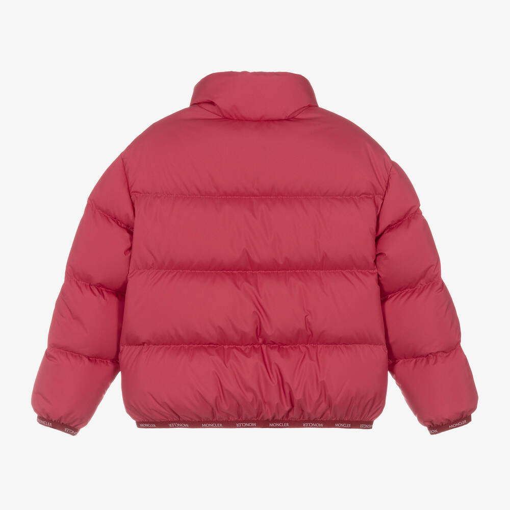 Girls Red "ABBADIA" Padded Down Jacket